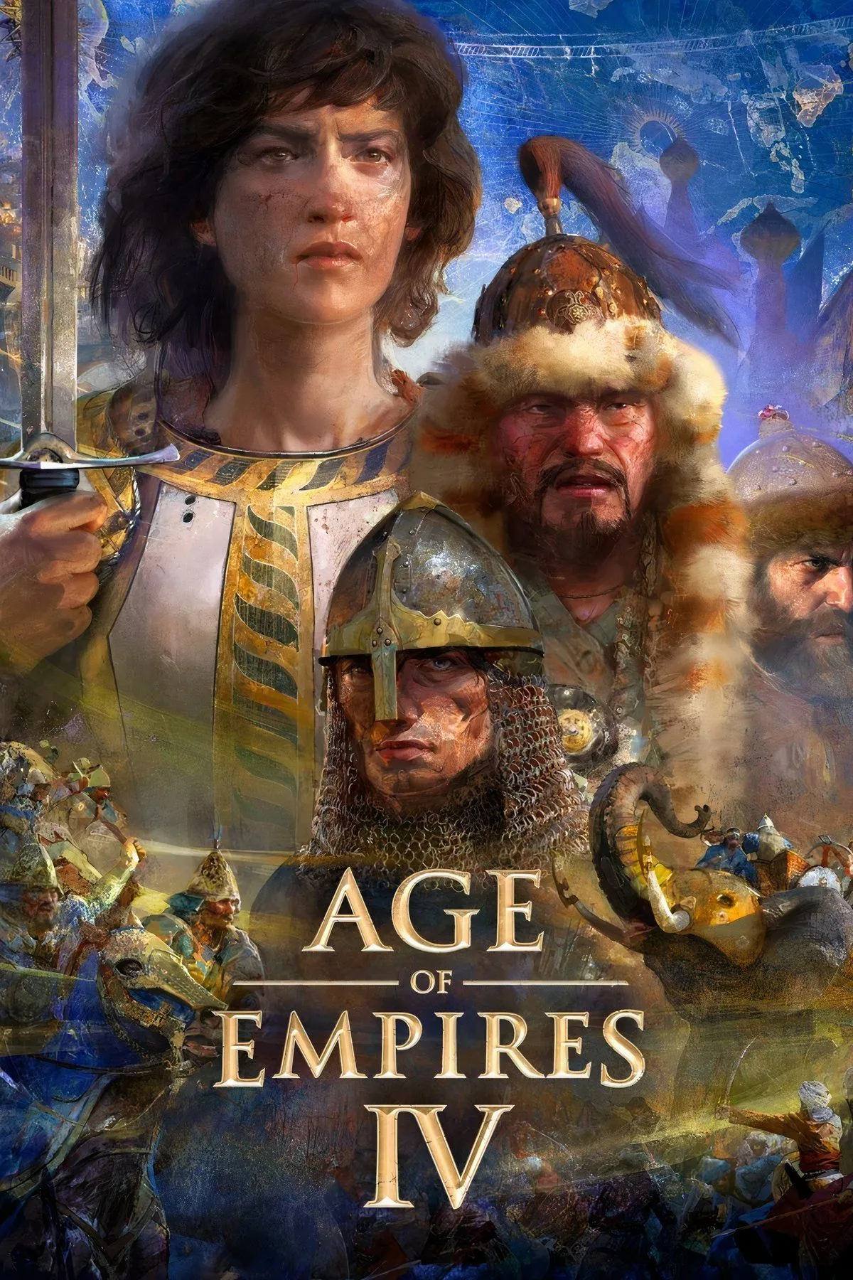 Bản xem trước hình ảnh cho Age of Empires 4, một game chiến thuật thời gian thực.
