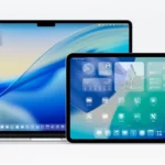 Giao diện màn hình chính iPad với hiệu ứng Liquid Glass trong iPadOS 26