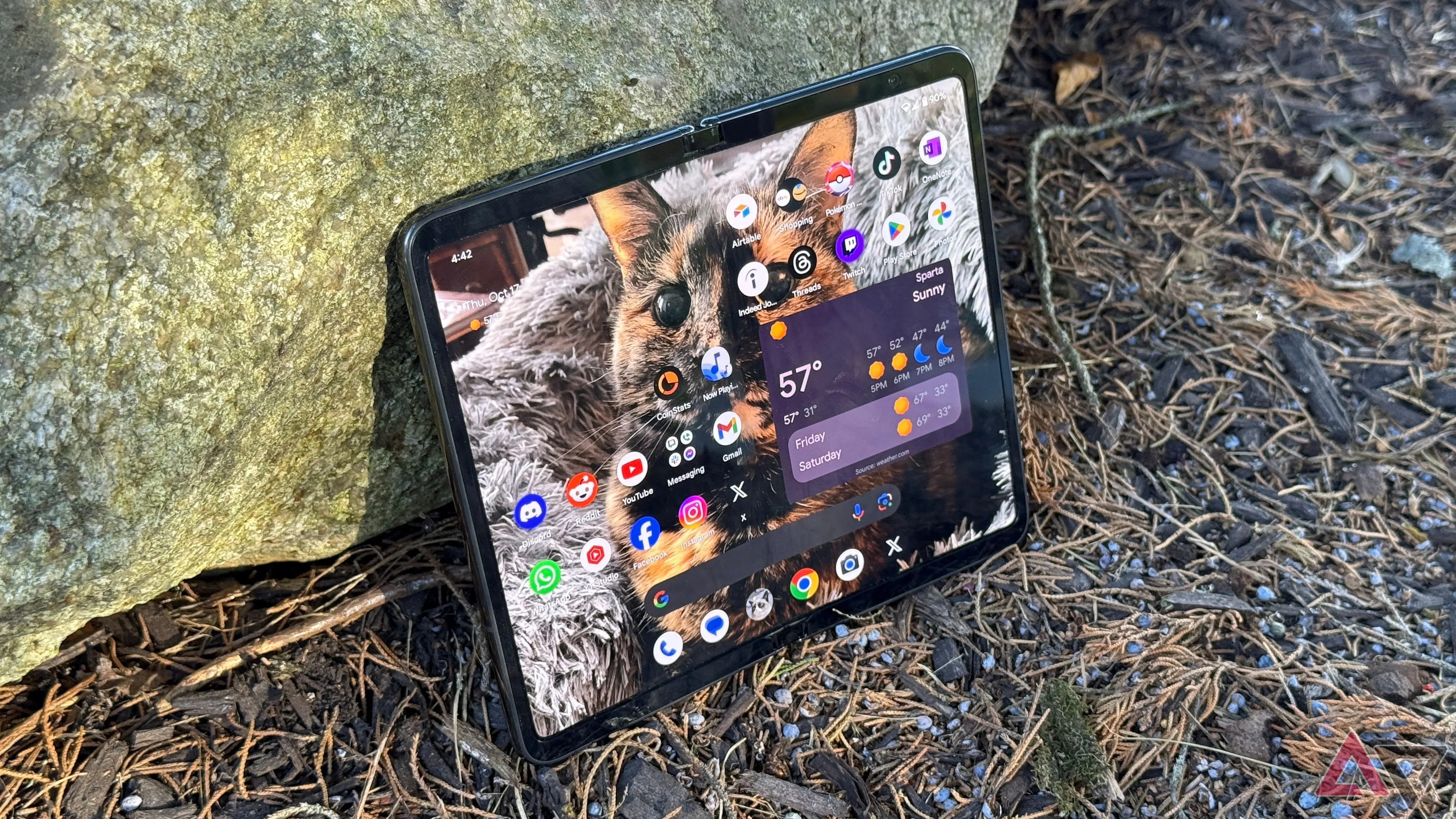 Google Pixel Fold sau cập nhật Android 15