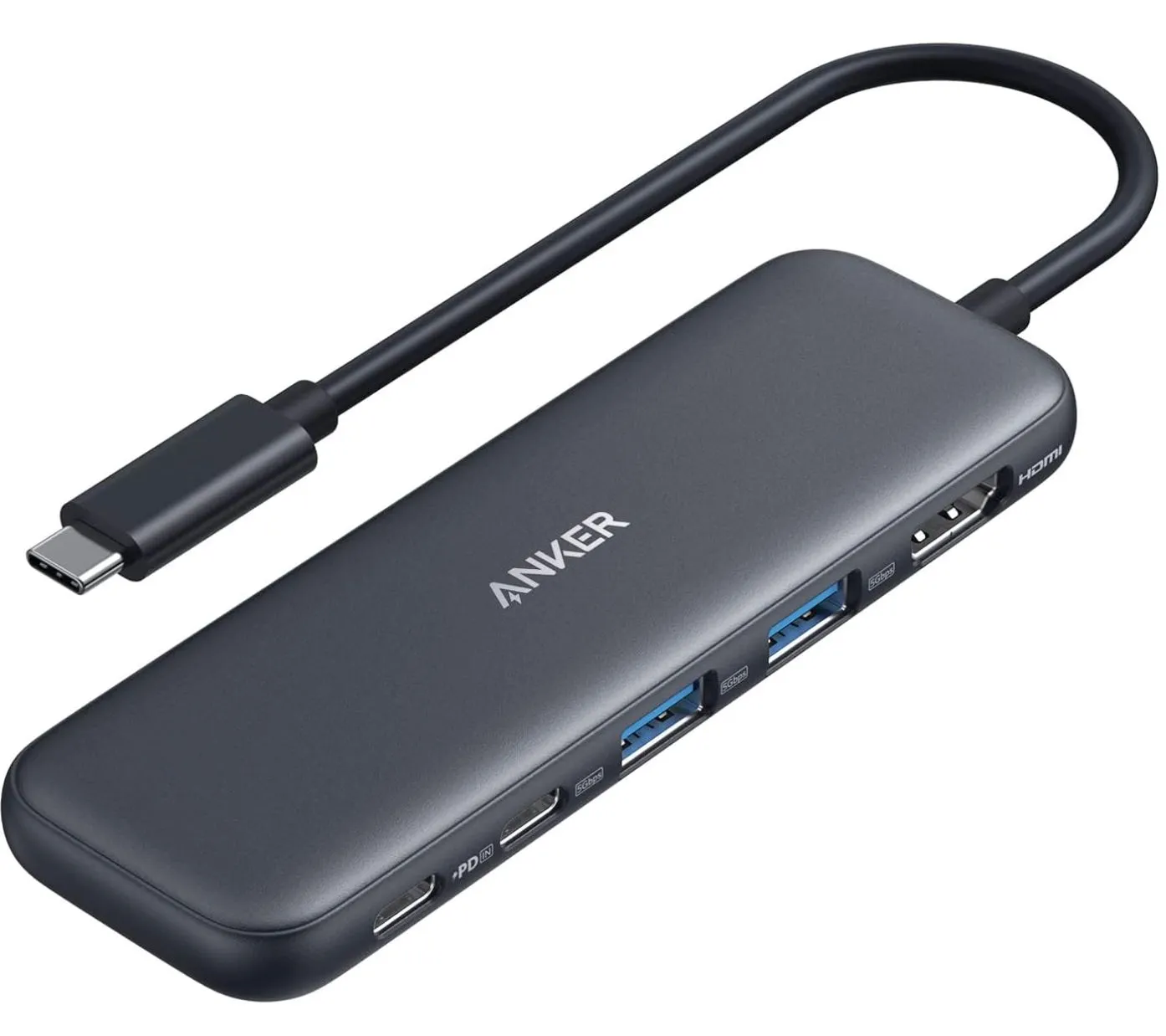 Hub USB-C Anker 332 với 5 cổng kết nối