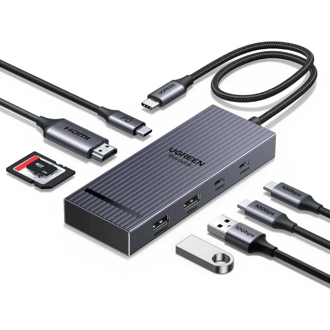 Hub USB-C UGREEN Revodok 8 trong 1