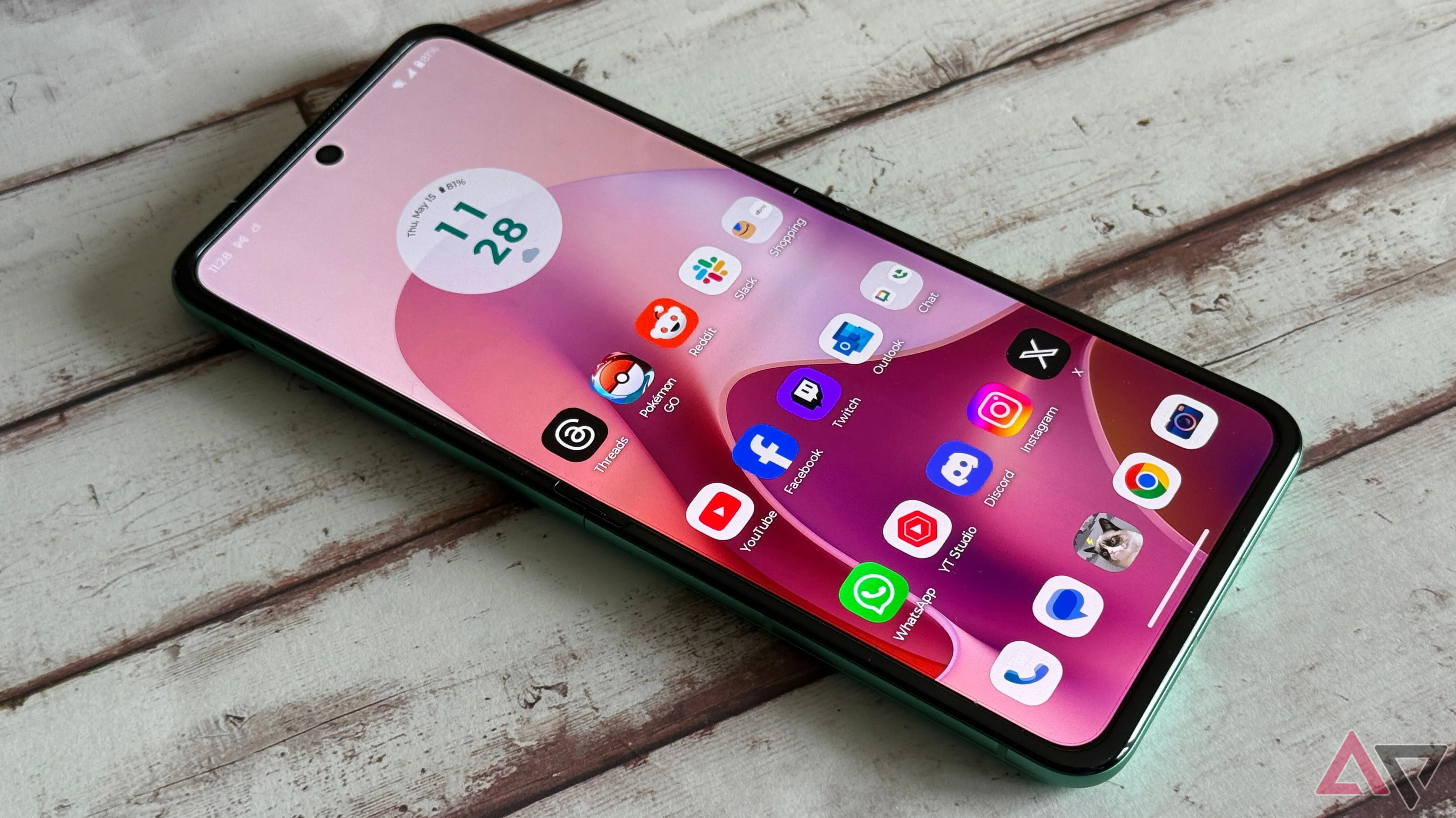 Màn hình chính bên trong của Motorola Razr 2025