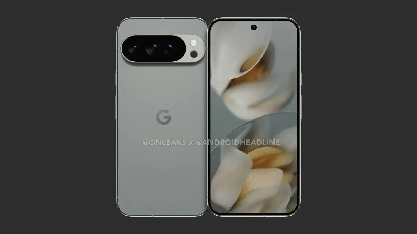 Một góc nhìn khác về thiết kế render của Google Pixel 10 Pro XL