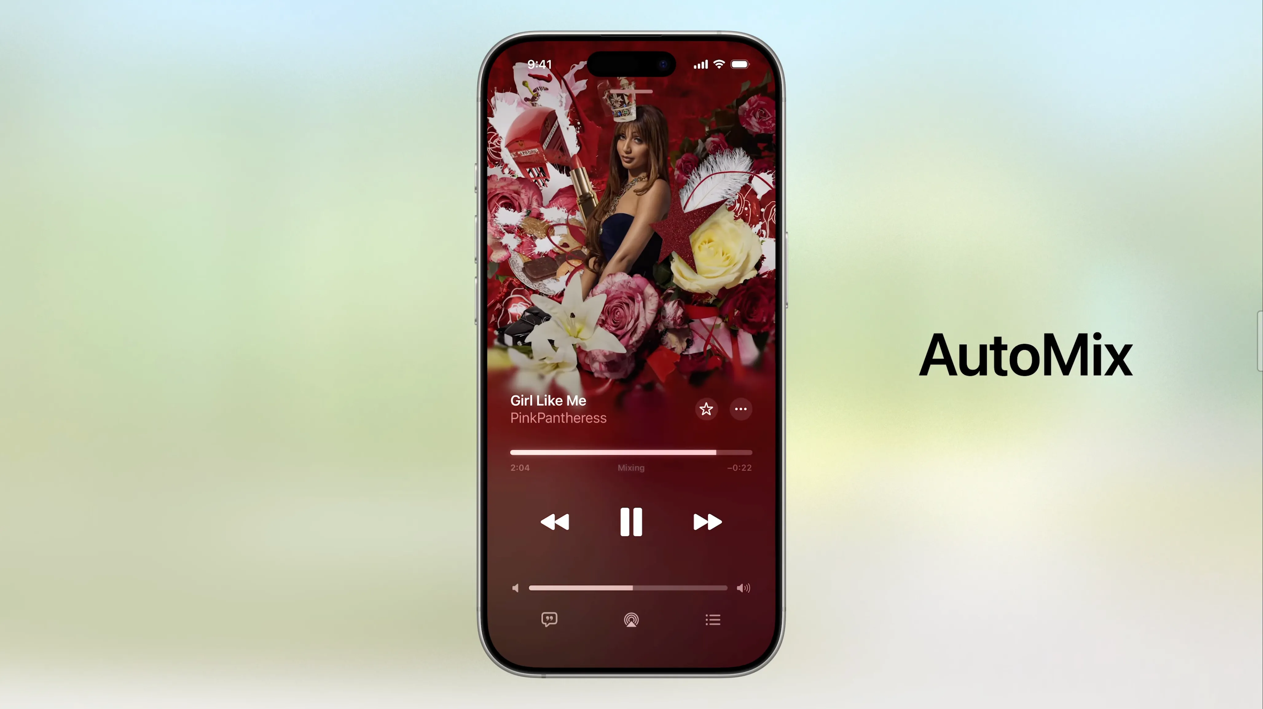 Tính năng Automix trong Apple Music iOS 26