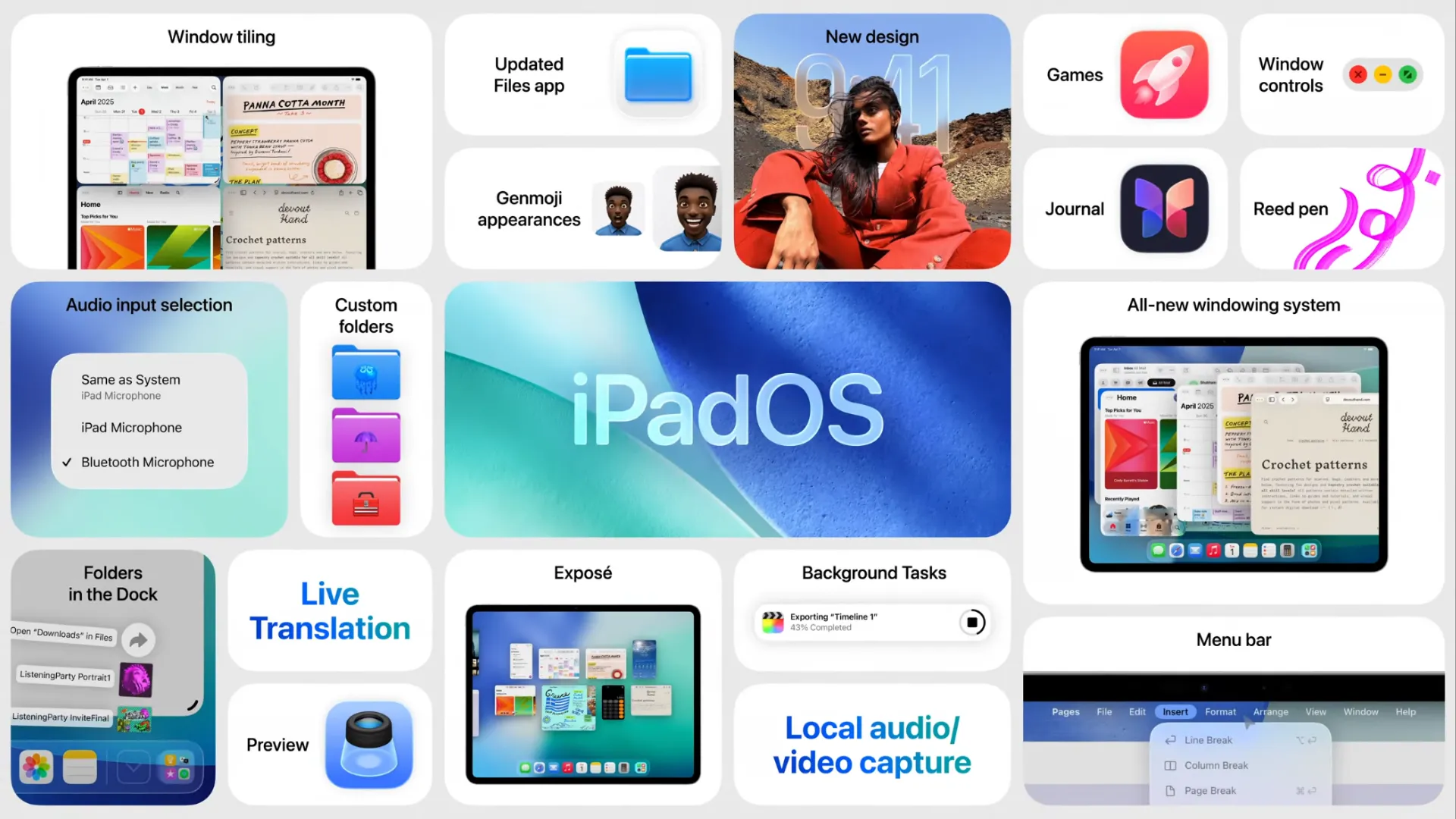Tổng quan các tính năng mới của iPadOS 26.