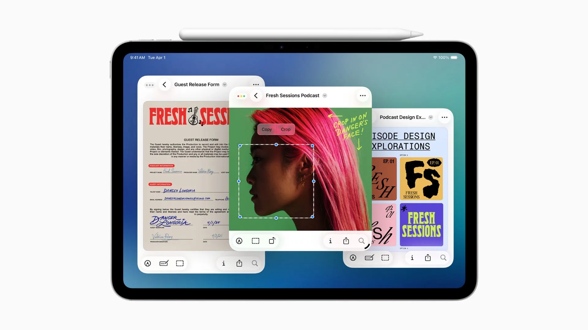 Ứng dụng Xem trước (Preview) trên iPadOS 26 cho phép xem và chú thích PDF bằng Apple Pencil