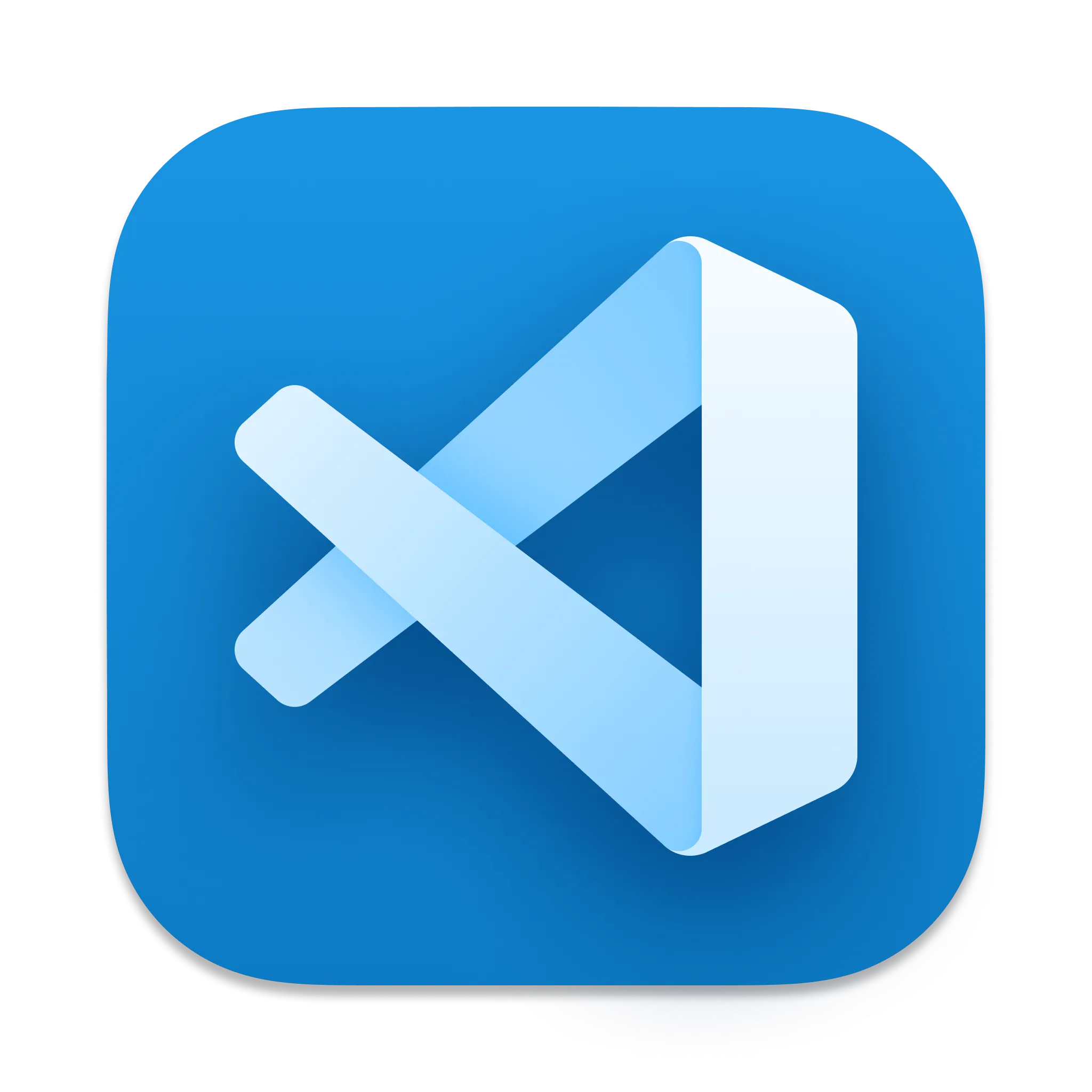 Biểu tượng Visual Studio Code, phần mềm soạn thảo mã nguồn và công cụ viết lách đa năng.