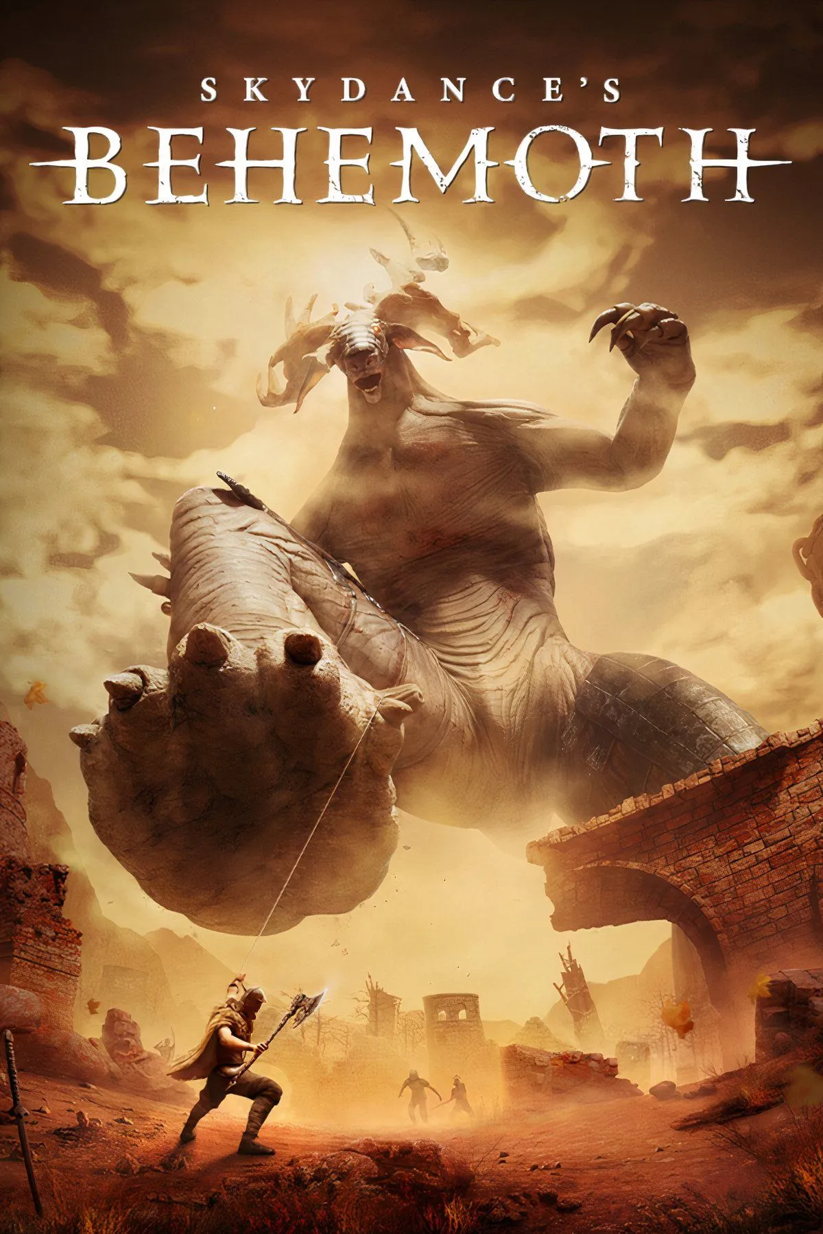Cảnh chiến đấu trong game Skydance’s Behemoth