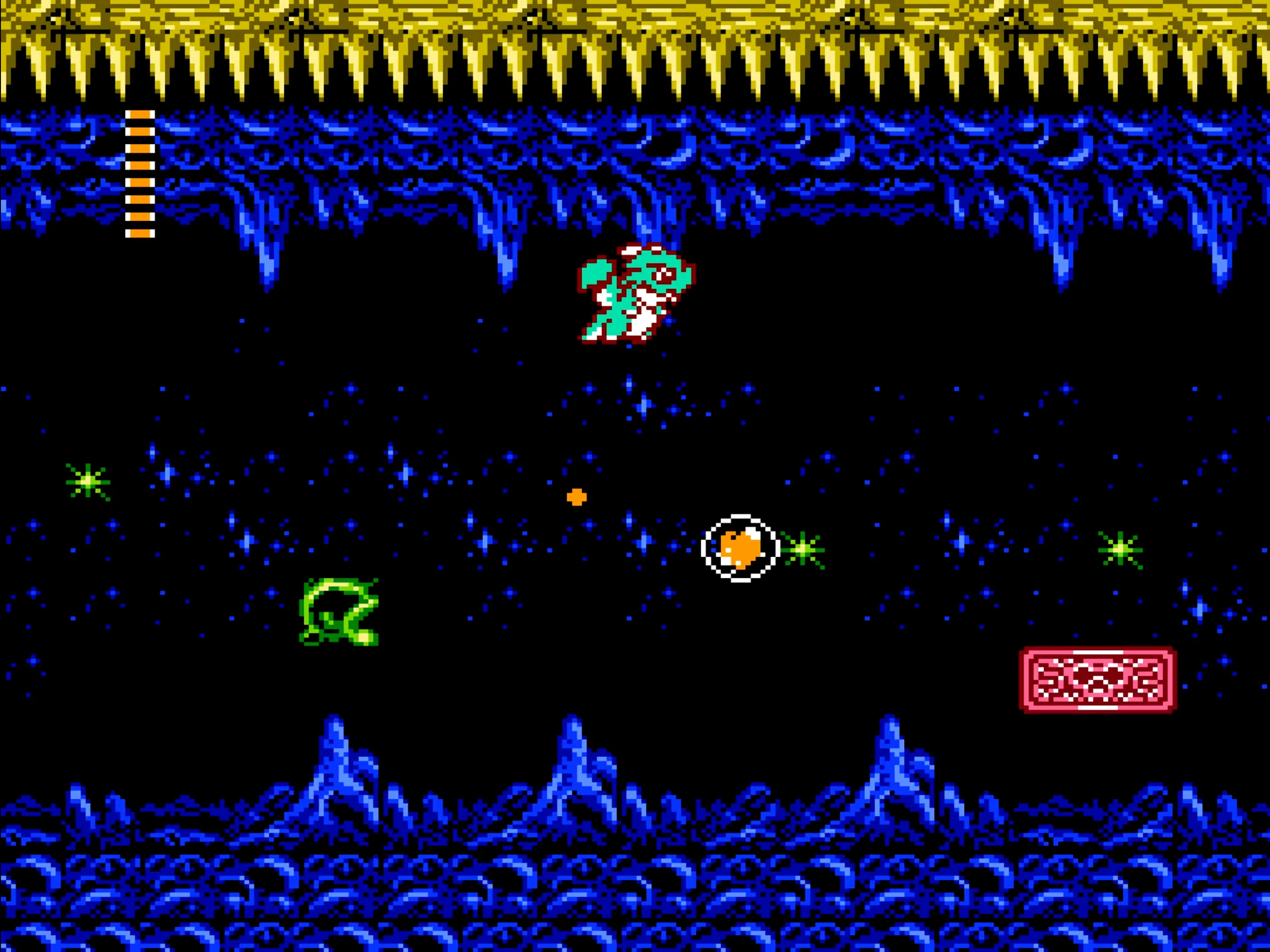 Cảnh game Little Samson trên NES với nhân vật chính, minh họa đồ họa đẹp mắt của game
