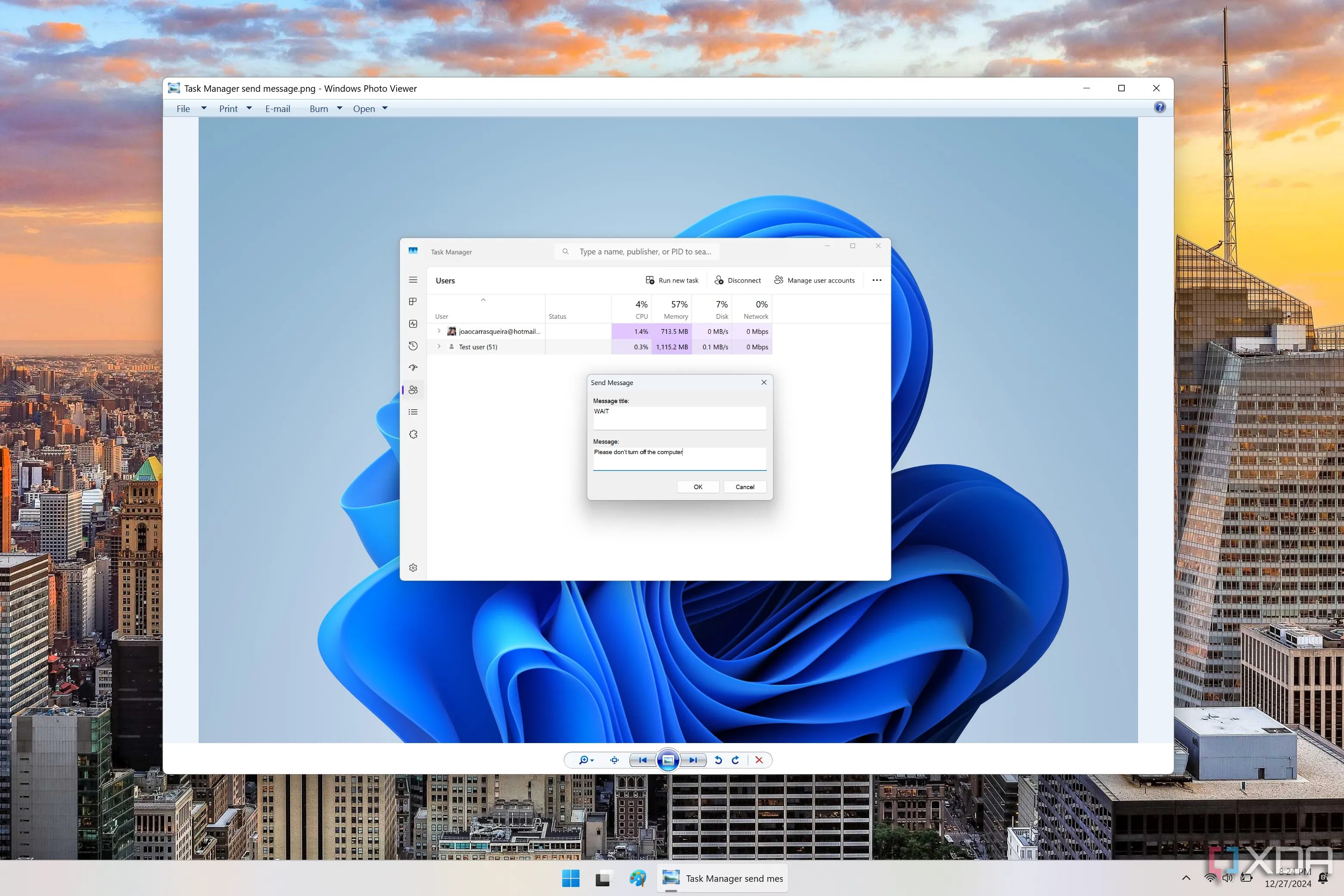 Giao diện Windows Photo Viewer trên Windows 11
