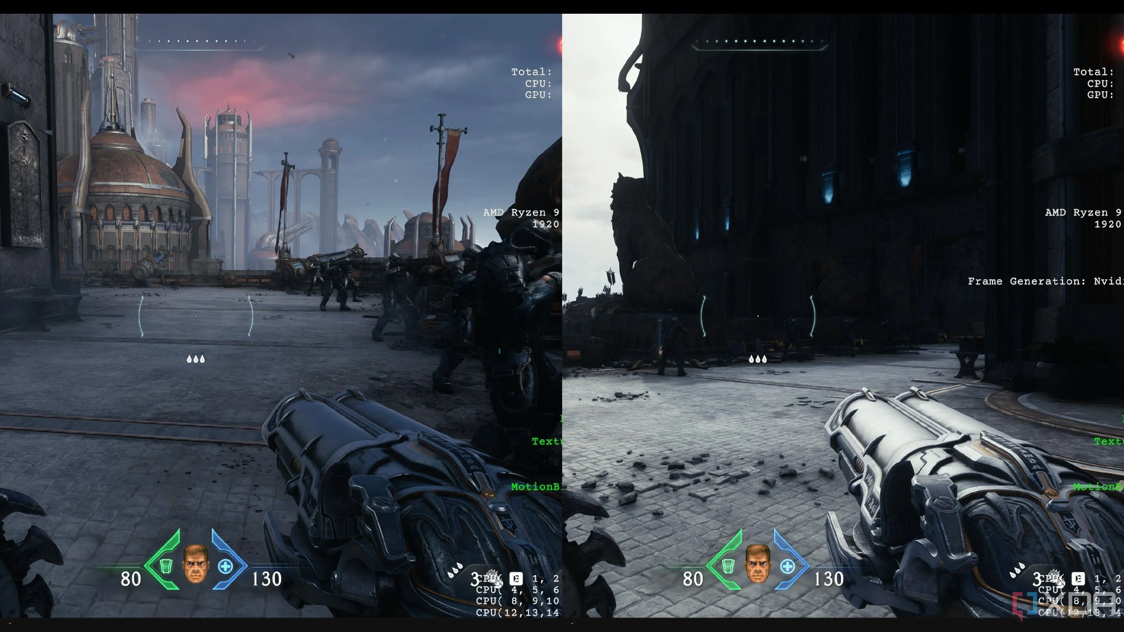 Hiệu ứng chiếu sáng Ray Tracing Global Illumination trong Doom The Dark Ages