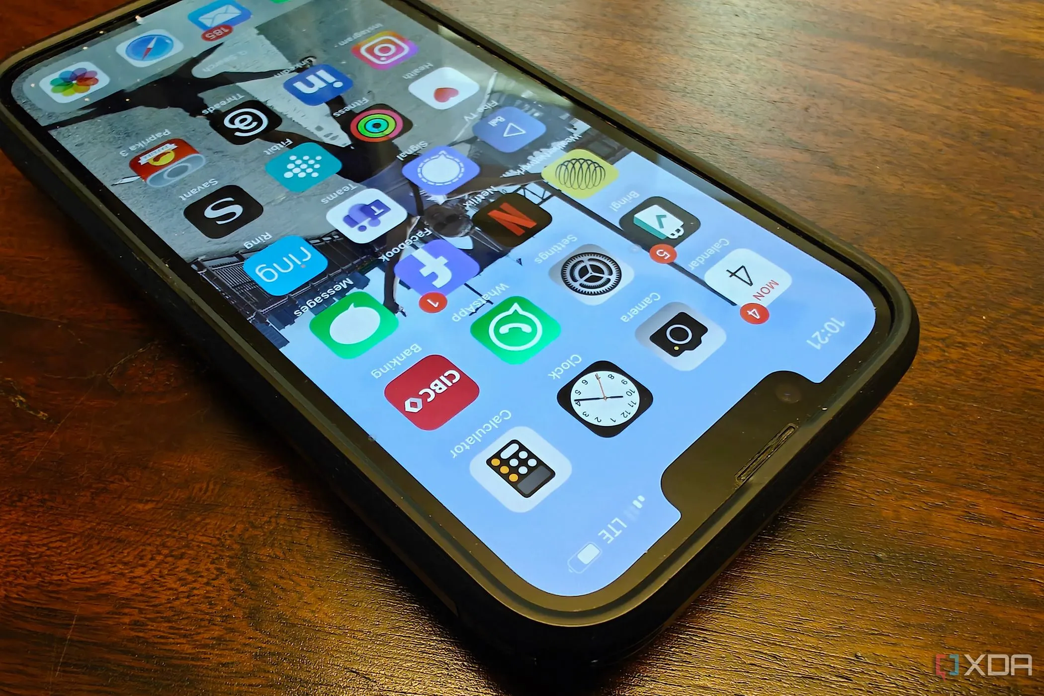 iPhone hiển thị biểu tượng LTE bị tắt