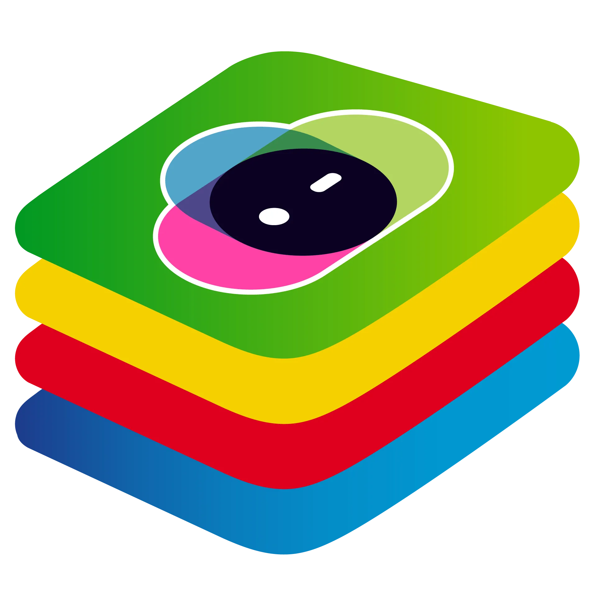 Logo của BlueStacks, nền tảng giả lập ứng dụng và game Android trên PC