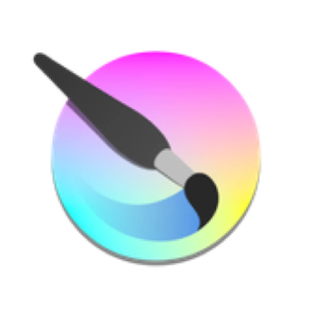 Logo của Krita, phần mềm vẽ và chỉnh sửa kỹ thuật số mã nguồn mở được đánh giá cao.