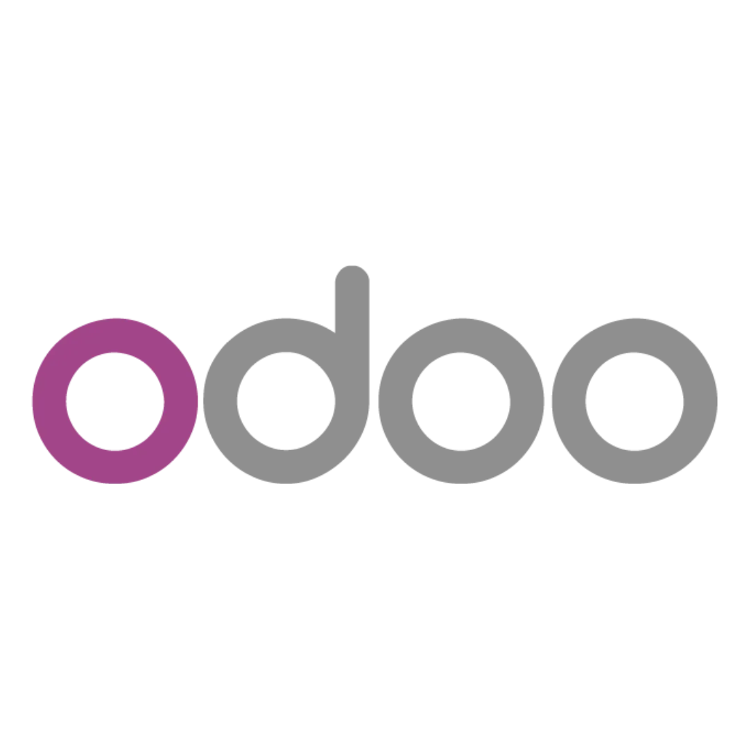 Logo Odoo, hệ thống quản lý doanh nghiệp với module Project mạnh mẽ