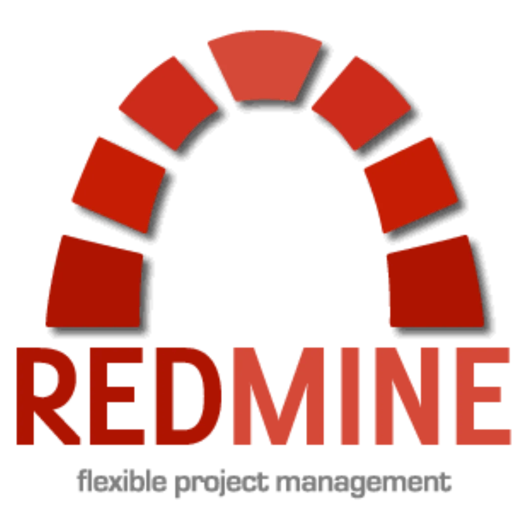 Logo phần mềm quản lý dự án Redmine, một công cụ tự host mạnh mẽ
