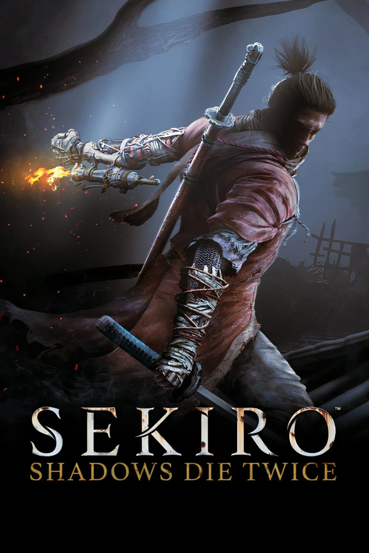 Poster game Sekiro Shadows Die Twice, Game of the Year 2019