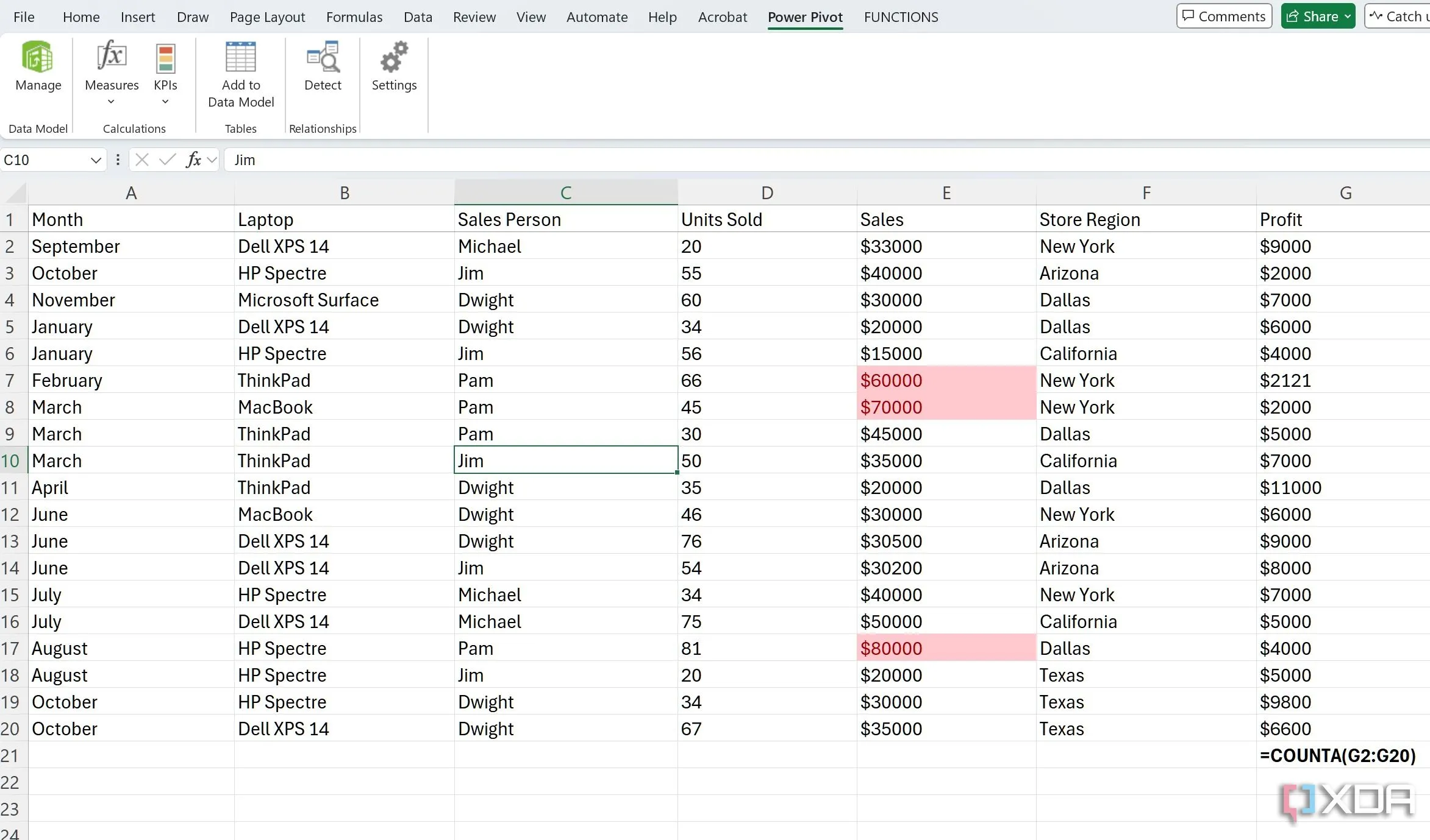 Sử dụng Power Pivot trong Excel để xử lý và quản lý hiệu quả các tập dữ liệu lớn từ nhiều nguồn khác nhau.