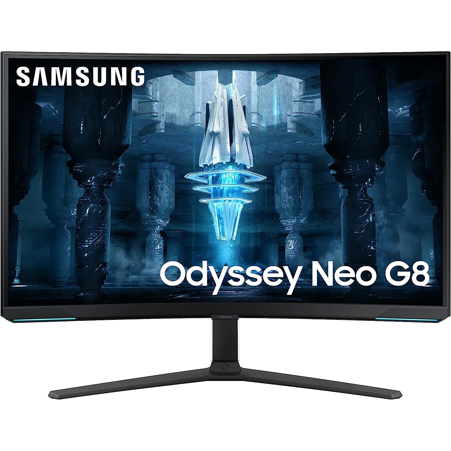 Thiết kế màn hình gaming Samsung Odyssey Neo G8 gọn gàng và tinh tế