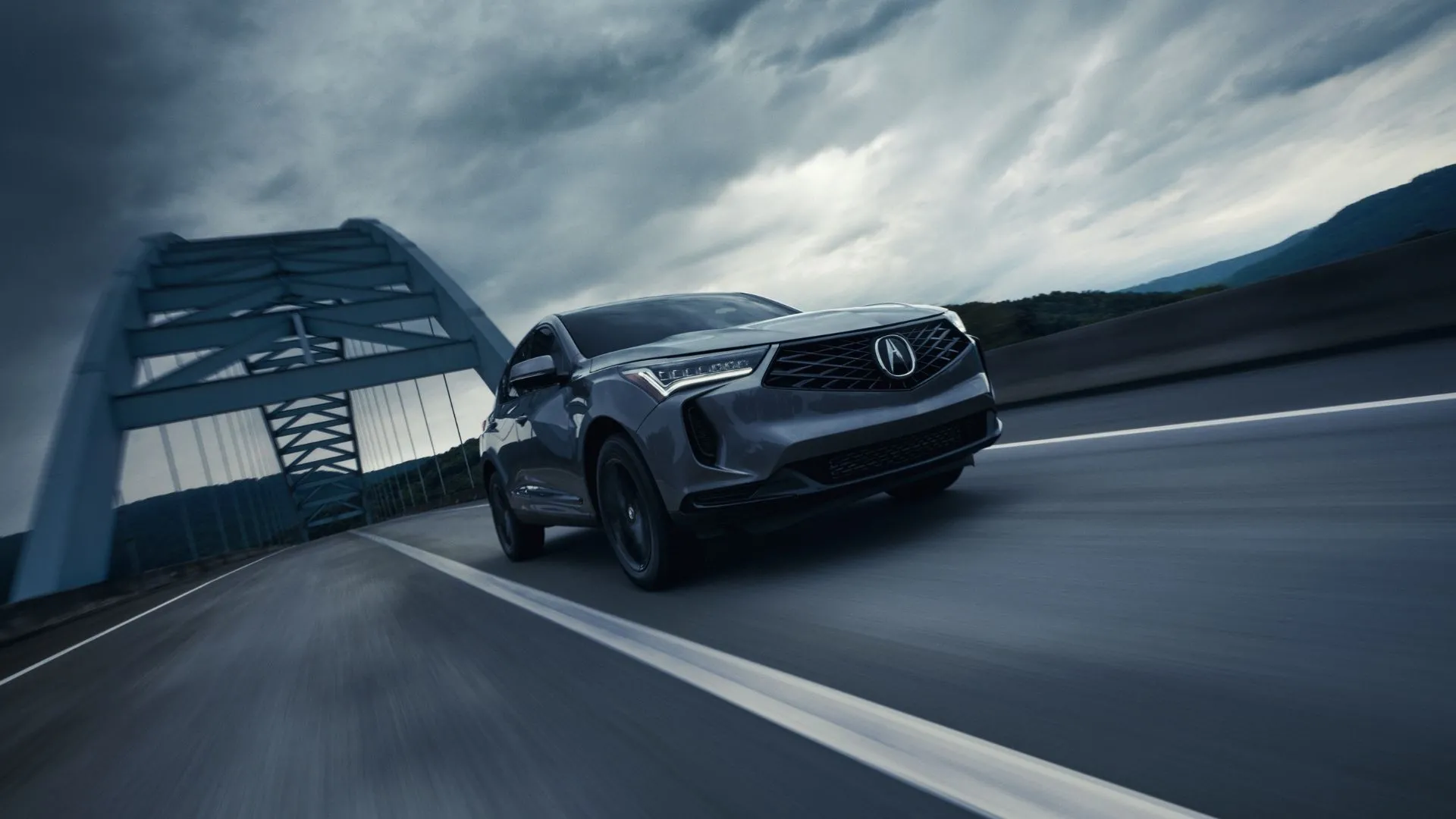 Acura RDX Technology Package 2025 màu xám mạnh mẽ, động cơ turbo đầy uy lực và nội thất cao cấp