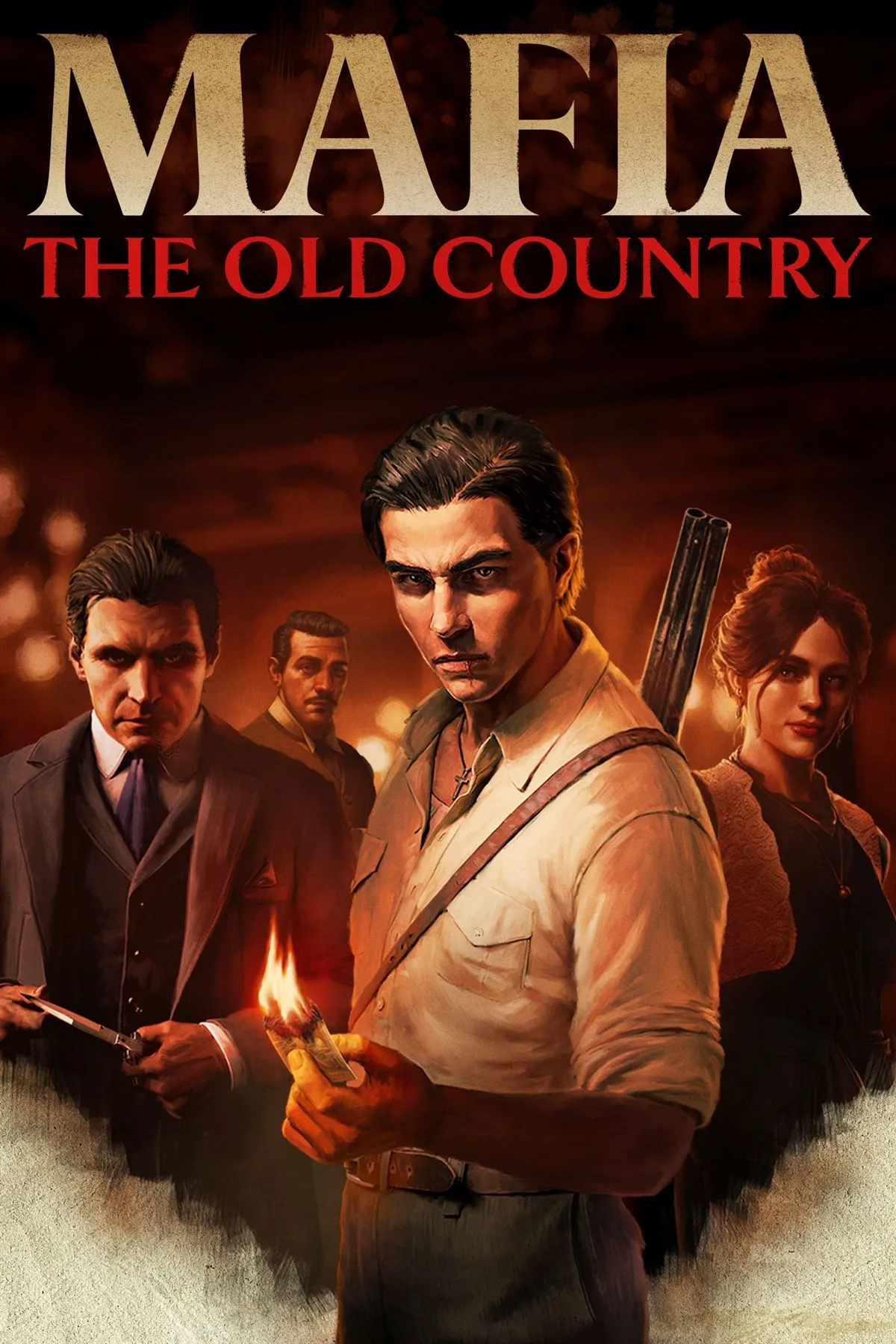 Ảnh bìa chính thức của game Mafia: The Old Country, dự kiến ra mắt Hè 2025
