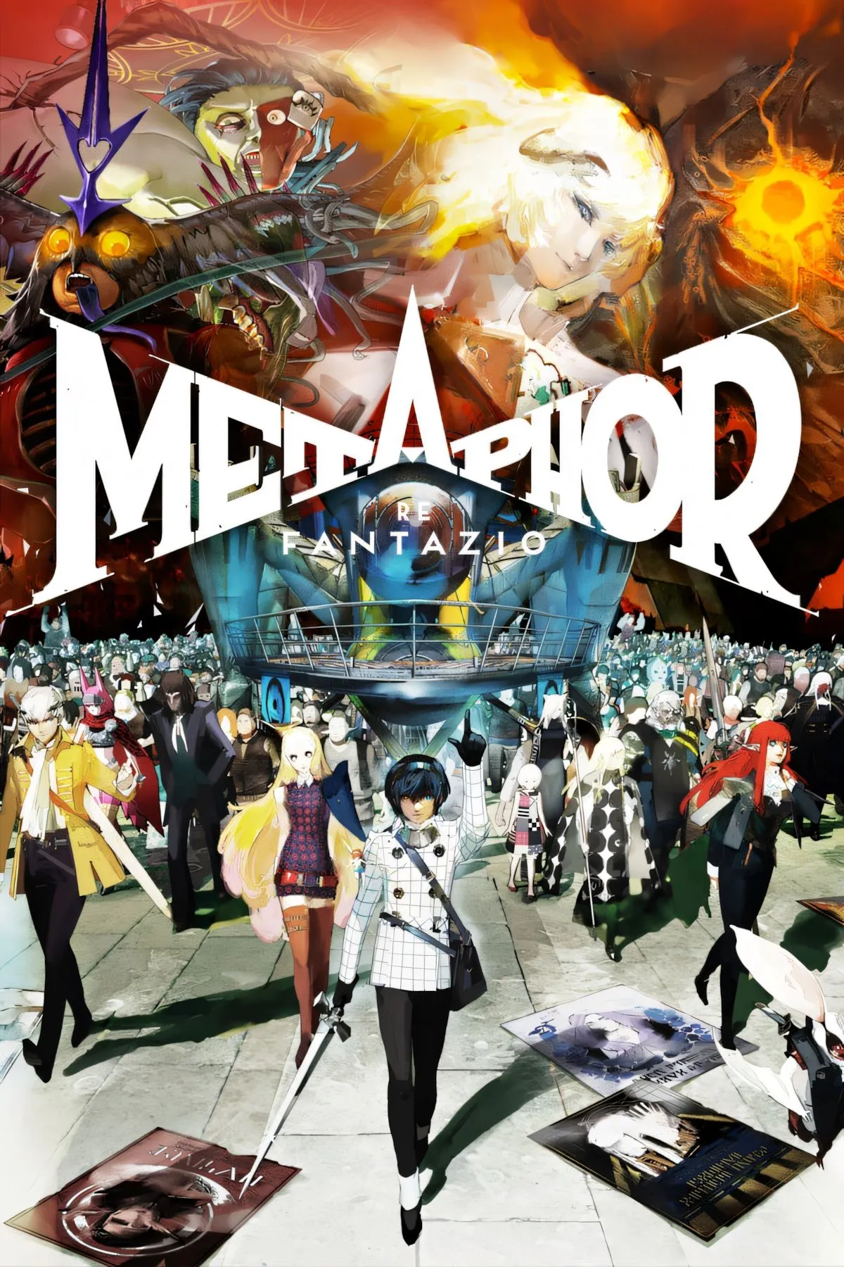 Ảnh bìa của tựa game nhập vai Metaphor: ReFantazio