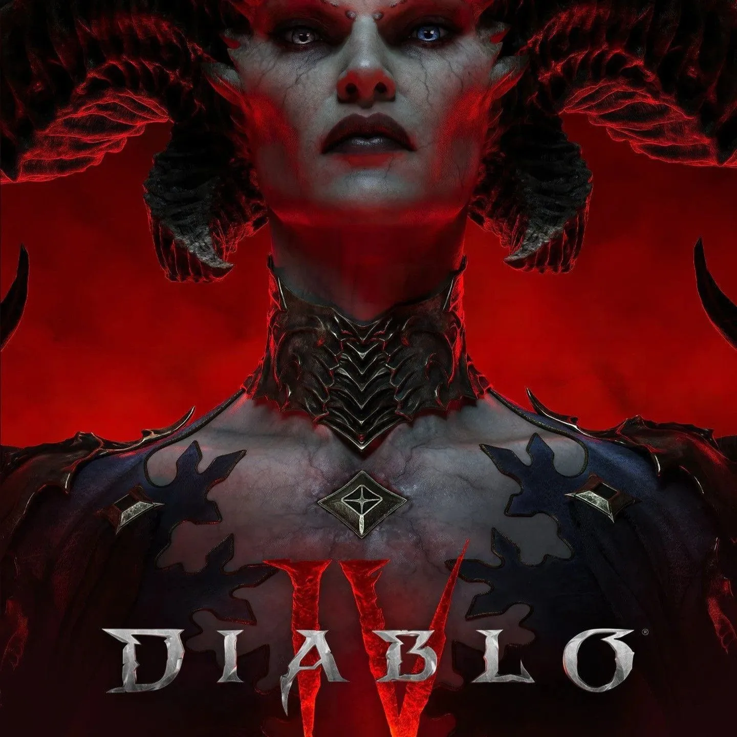 Ảnh bìa game Diablo 4 Standard Edition với biểu tượng của Lilith