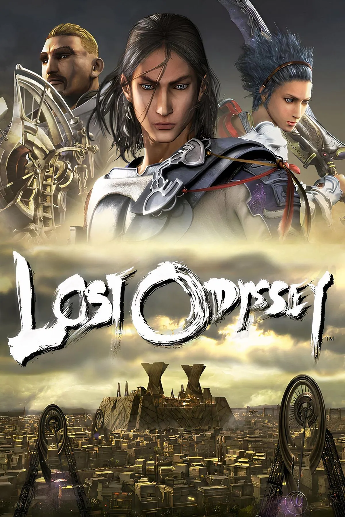Ảnh bìa game JRPG Lost Odyssey với nhân vật chính Kaim Argonar