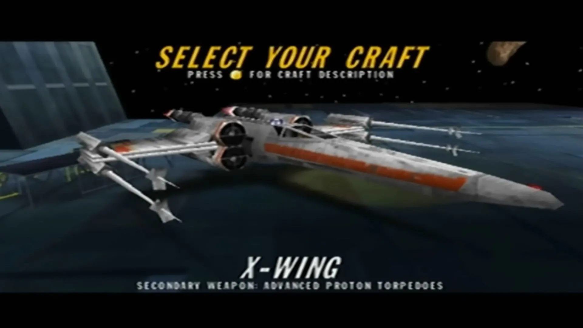 Ảnh chụp màn hình gameplay của Star Wars Rogue Squadron, tái hiện những trận chiến phi thuyền gay cấn trên nền tảng Nintendo 64 và tiềm năng được remaster cho Nintendo Switch 2.