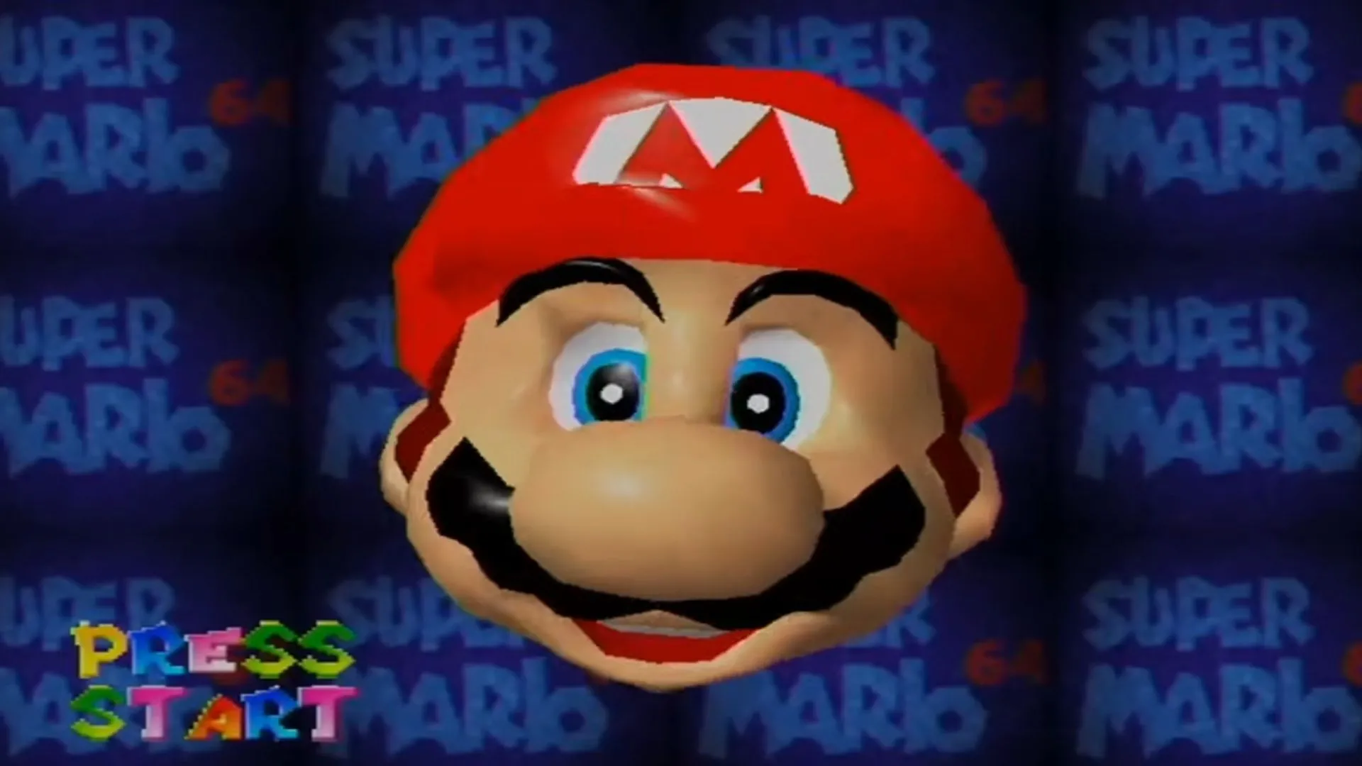 Ảnh chụp màn hình tiêu đề game Super Mario 64, một tựa game có tầm ảnh hưởng lớn