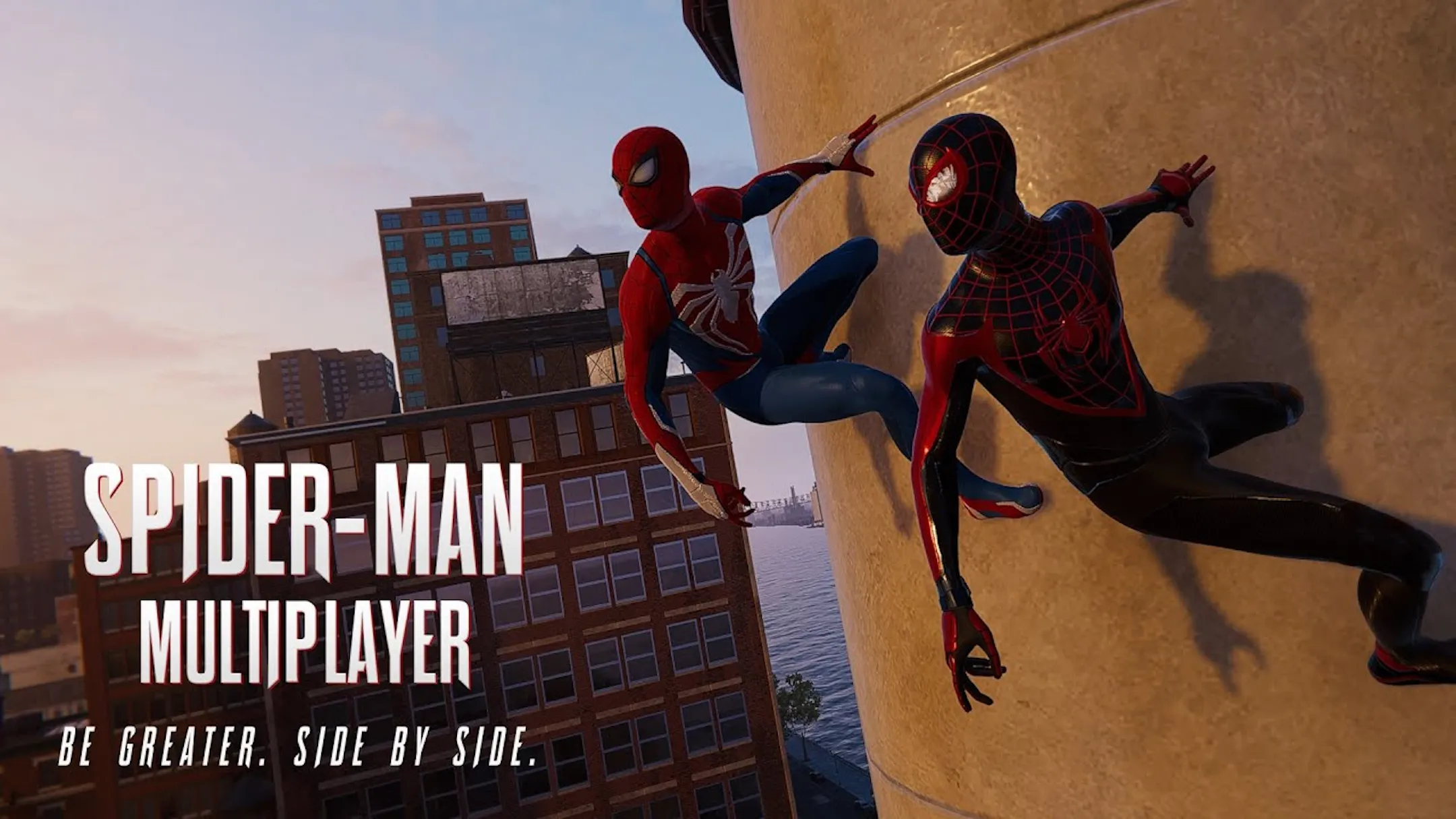 Ảnh đại diện cho một mod game Spider-Man cho phép chơi nhiều người, gợi ý về tiềm năng mở rộng trải nghiệm game