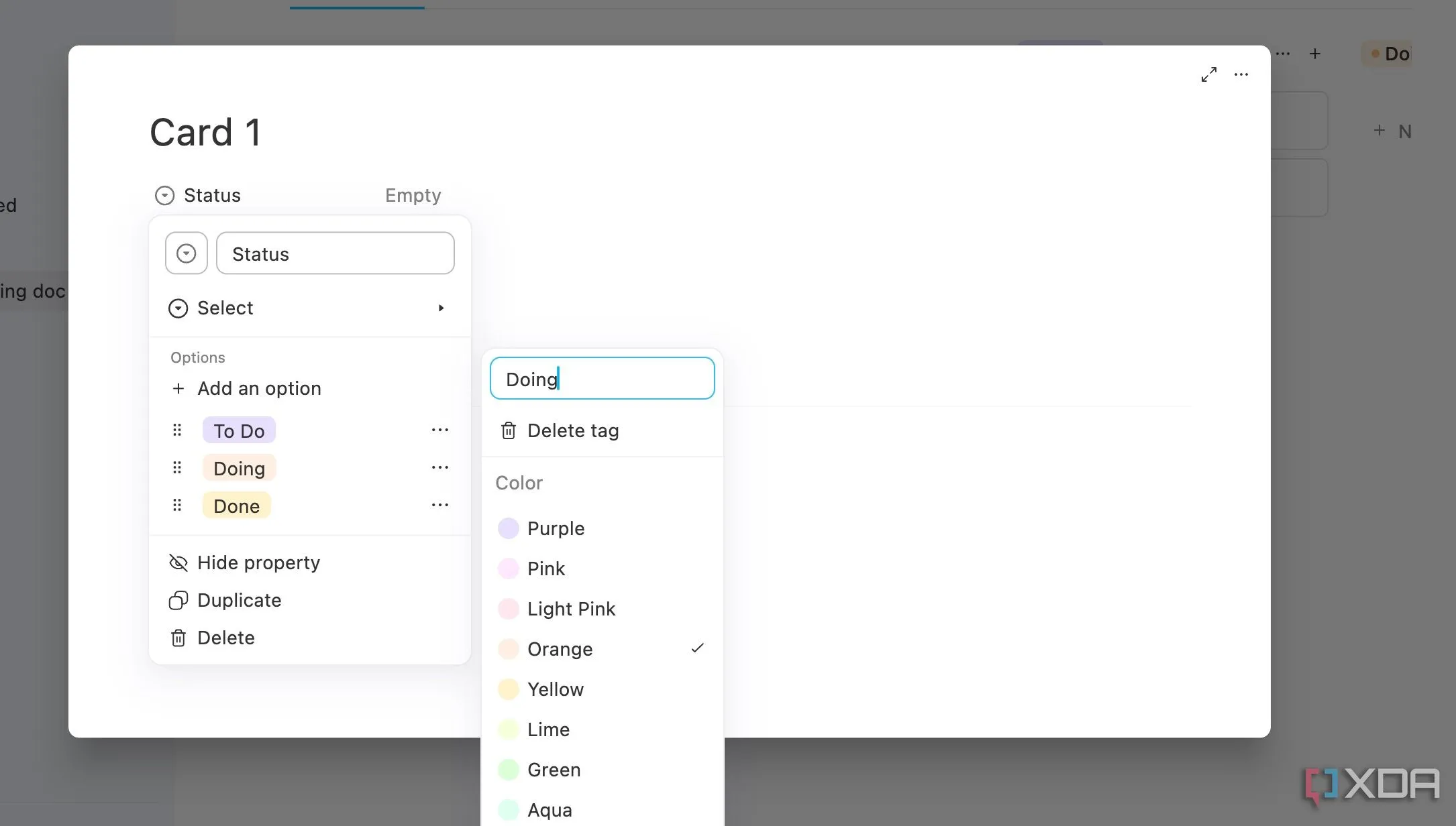 AppFlowy quản lý tác vụ dự án với Kanban