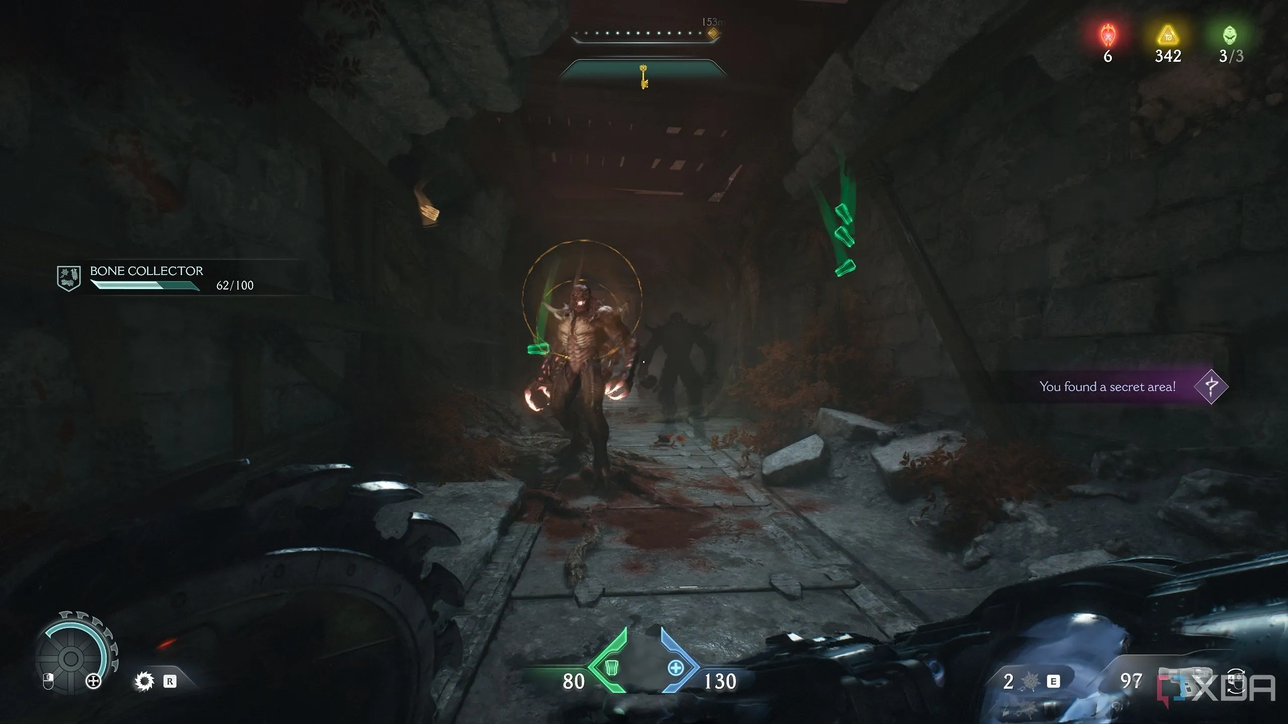 Ba Imp Stalkers xuất hiện trong khu vực bí mật 8, thách thức người chơi sau khi khám phá lối vào ẩn trong Doom The Dark Ages Chương 8.