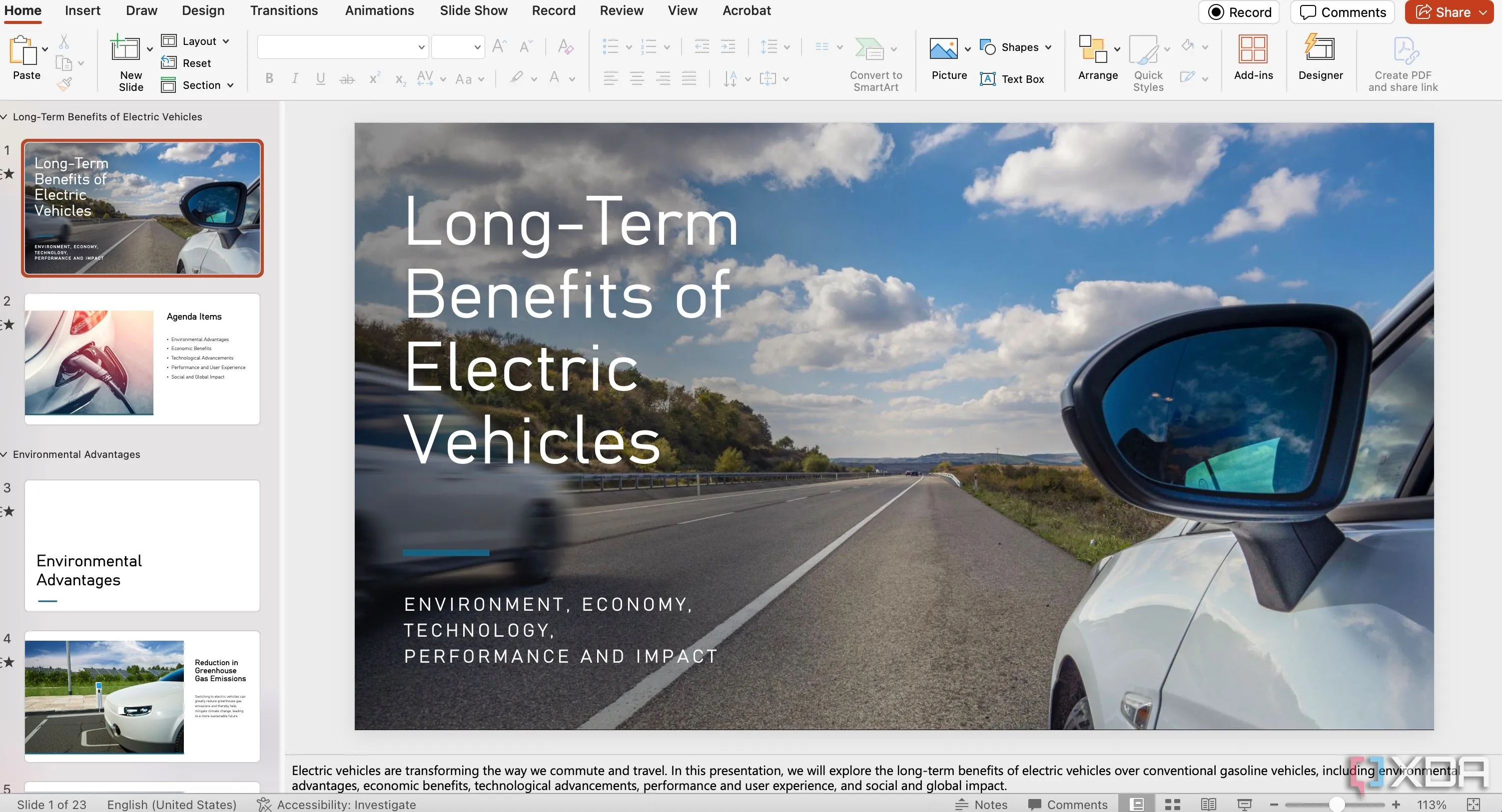 Bài thuyết trình PowerPoint và biểu tượng NotebookLM, minh họa sự kết hợp không trực tiếp
