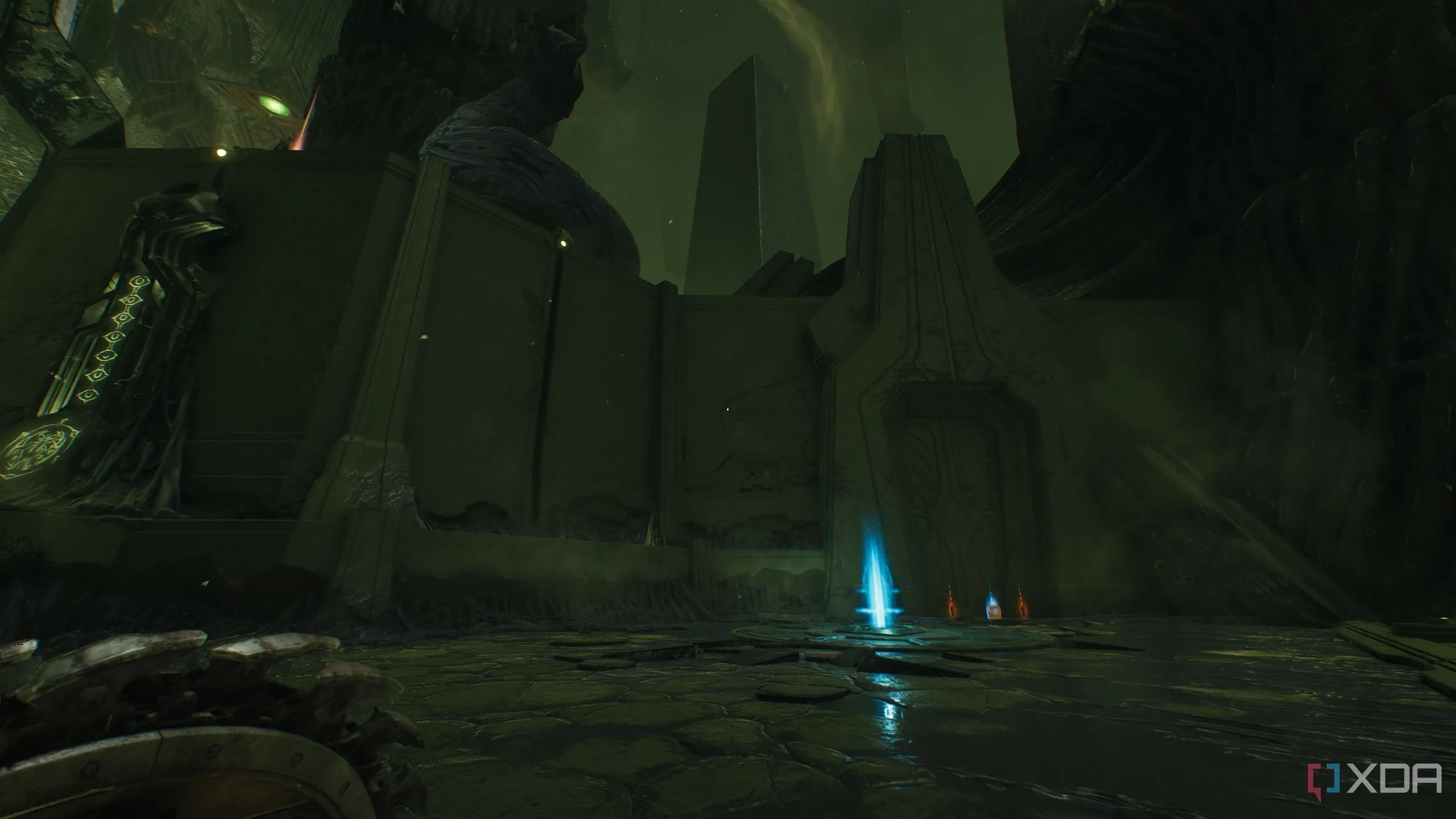Bệ nhảy đầu tiên được kích hoạt trong Chapter 15 Doom: The Dark Ages.