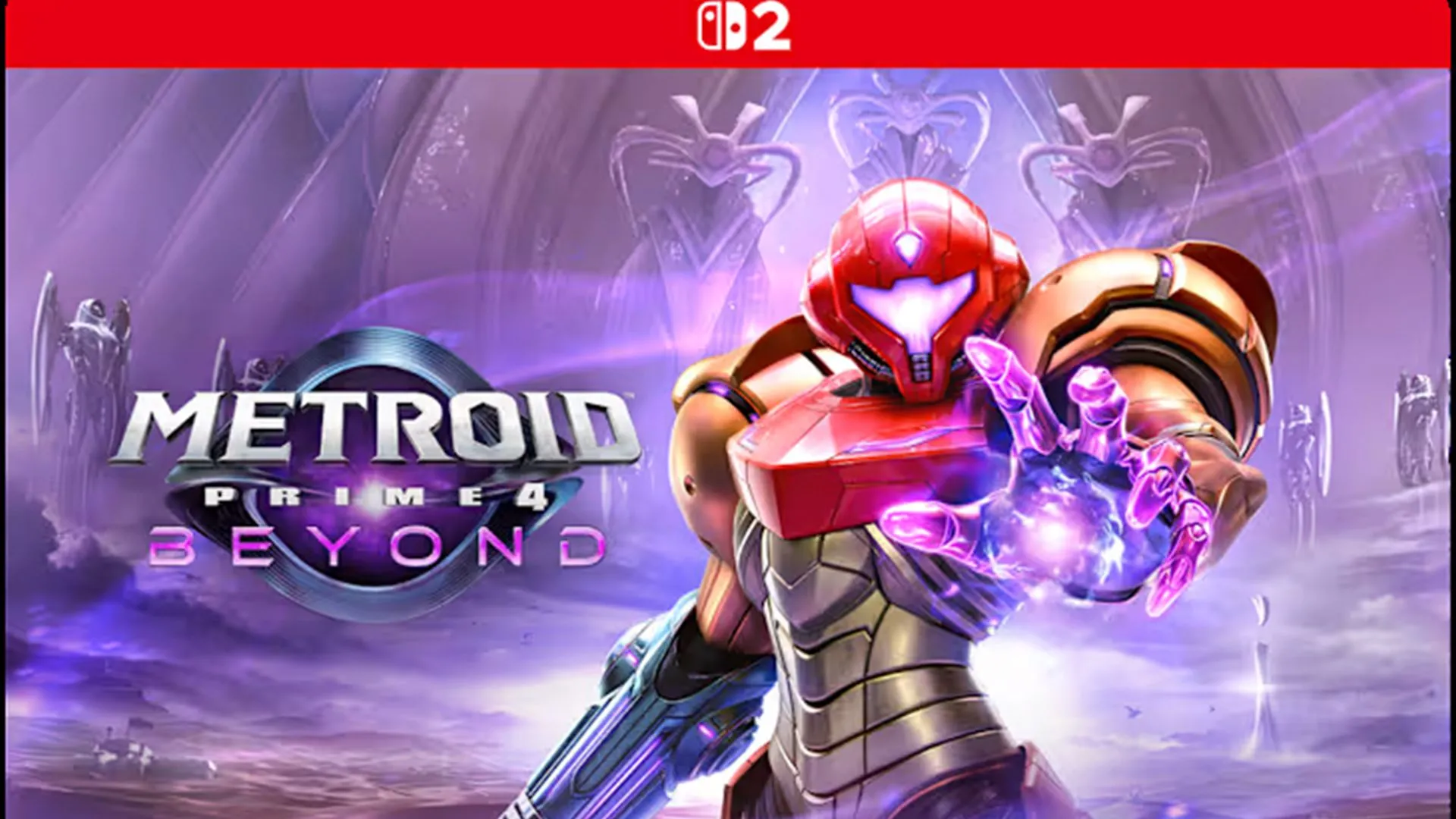 Bìa game Metroid Prime 4: Beyond – Nintendo Switch 2 Edition, hứa hẹn hỗ trợ chuột và cải thiện đồ họa, thời gian tải.