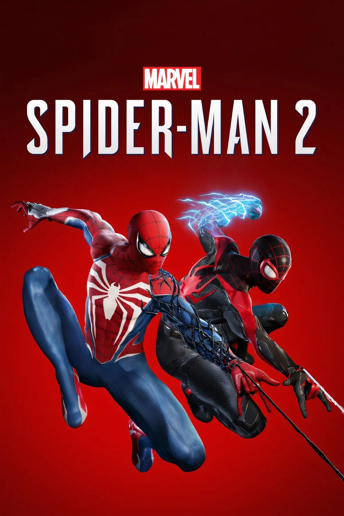 Bìa nghệ thuật game Marvel's Spider-Man 2, một ví dụ về game PlayStation được port lên PC