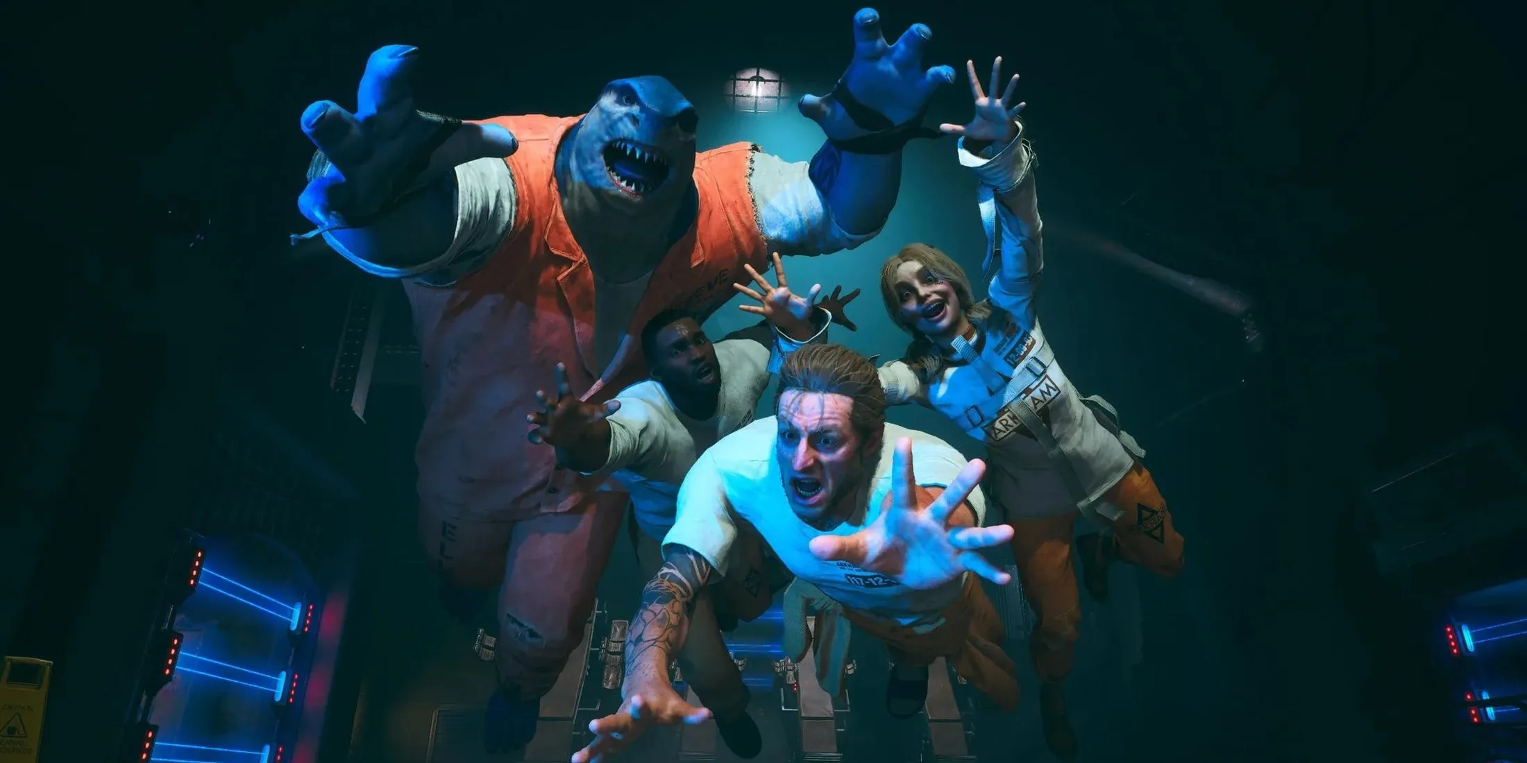 Biệt đội Suicide Squad trong game Kill the Justice League với các siêu anh hùng làm nền