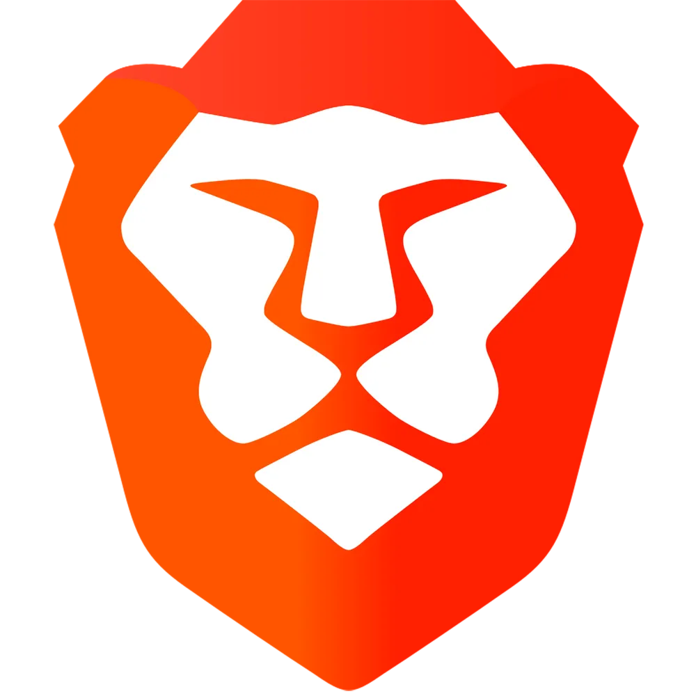 Biểu tượng của trình duyệt Brave, tượng trưng cho tốc độ và quyền riêng tư trong duyệt web.