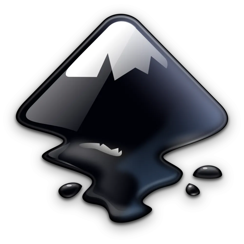 Biểu tượng Inkscape, phần mềm thiết kế đồ họa vector mã nguồn mở