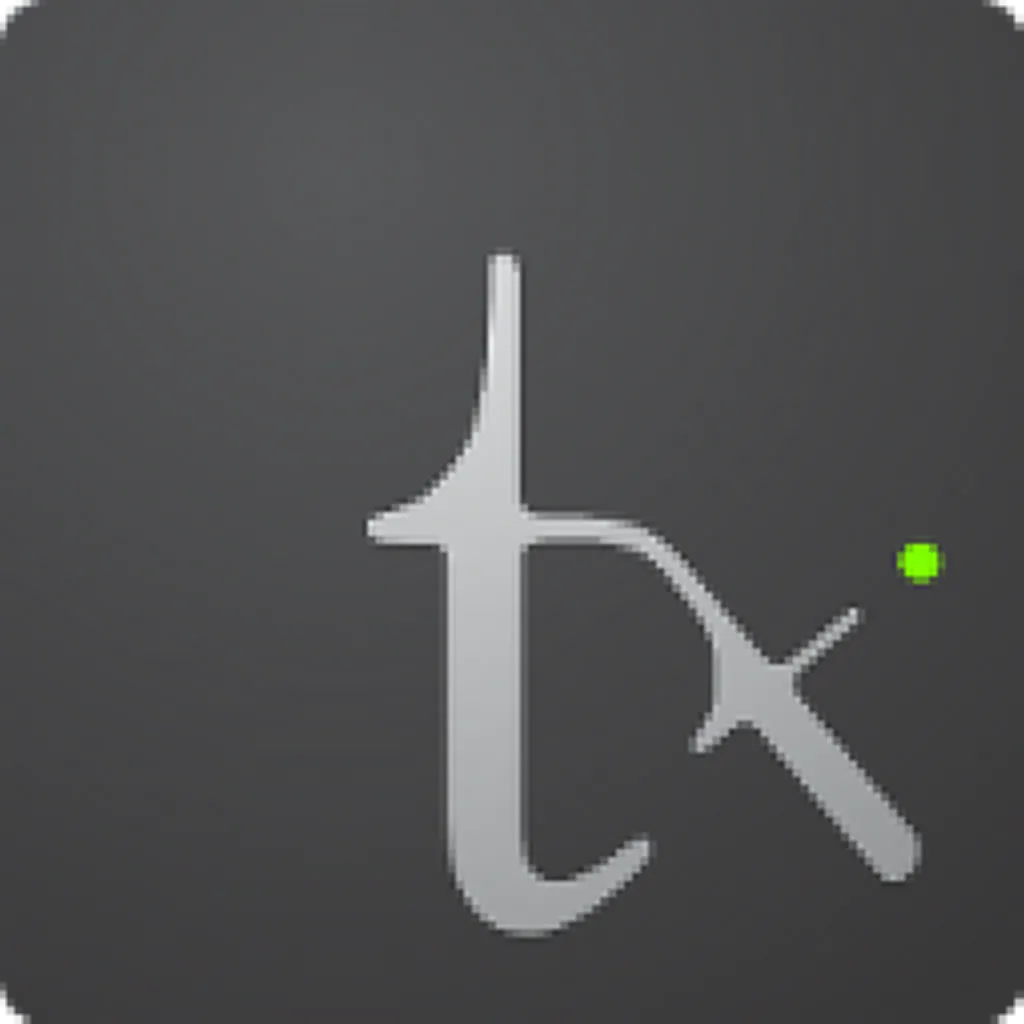 Biểu tượng Textroom, thể hiện sự tối giản và tập trung vào văn bản