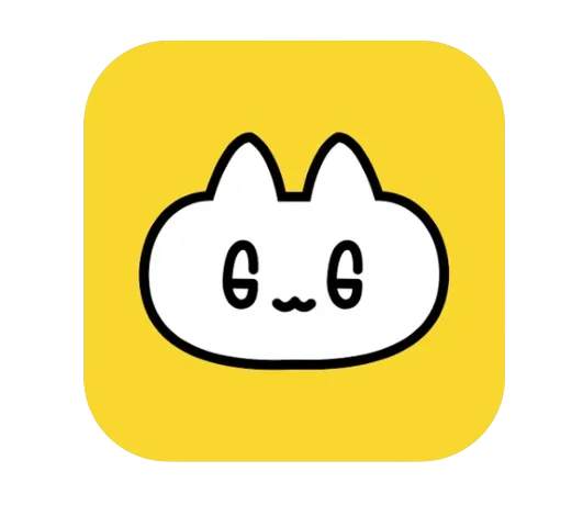Biểu tượng ứng dụng Pomocat với hình ảnh mèo và đồng hồ, đại diện cho app hẹn giờ vui nhộn