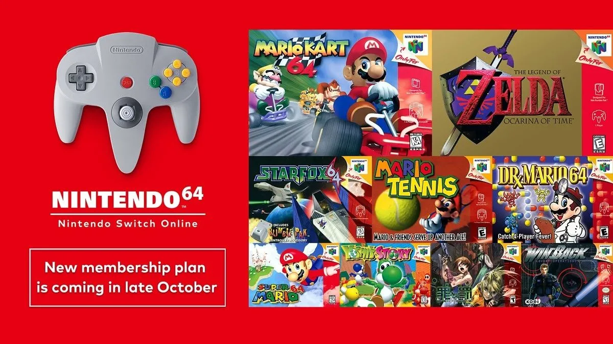 Bộ sưu tập game Nintendo 64 kinh điển được nâng cấp trải nghiệm trên Nintendo Switch Online 2