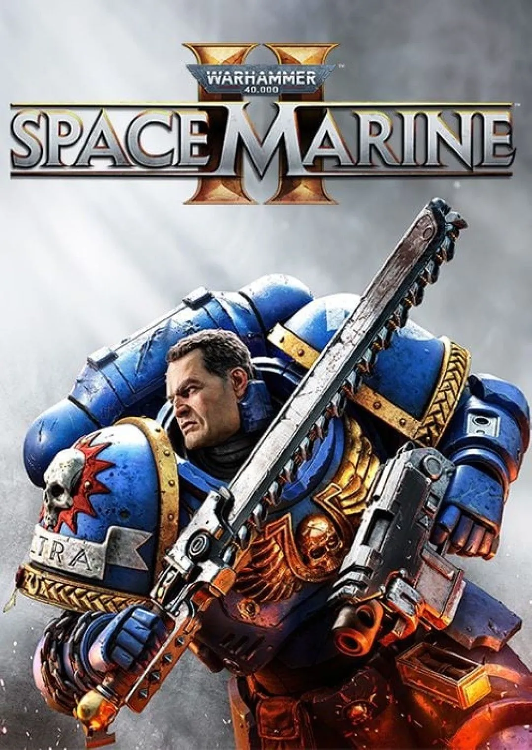 Box art game Warhammer 40000 Space Marine 2 với các Tyranids hung hãn