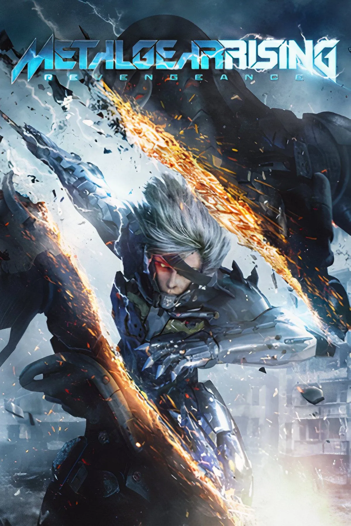 Các cảnh hành động đầy kịch tính với Raiden trong Metal Gear Rising: Revengeance.