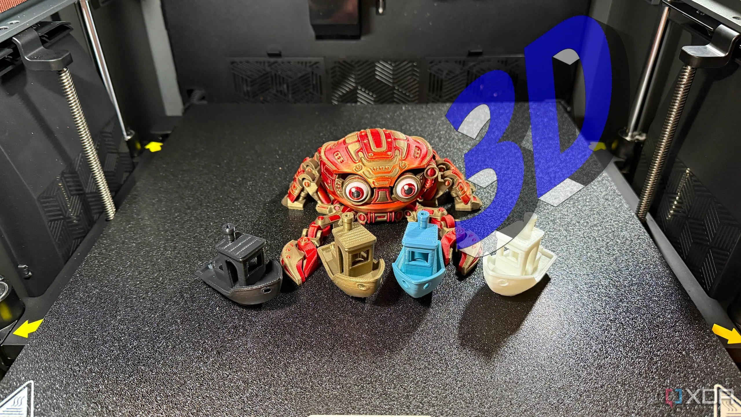 Các cuộn vật liệu filament đa dạng màu sắc, thể hiện sự lựa chọn phong phú cho các dự án in 3D chất lượng cao