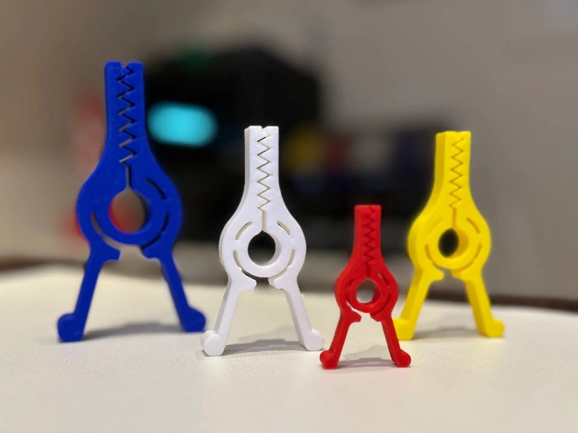 Các loại kẹp túi thực phẩm được in 3D với thiết kế đa dạng, giúp bảo quản thực phẩm tươi lâu