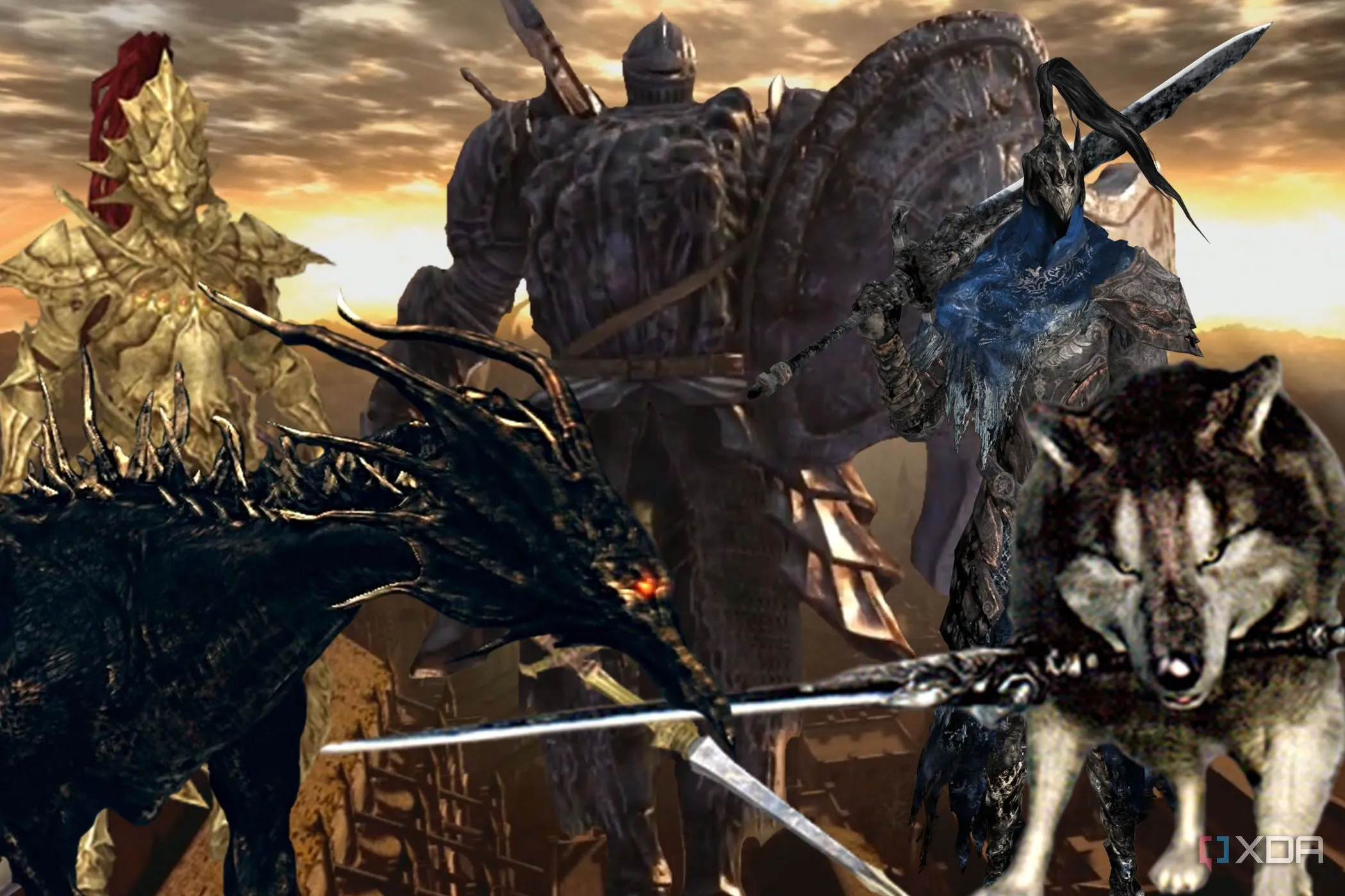 Các trùm game Soulsborne huyền thoại tụ họp, thể hiện sức mạnh của những thương hiệu game lớn và tiềm năng chưa được khai thác của Microsoft.