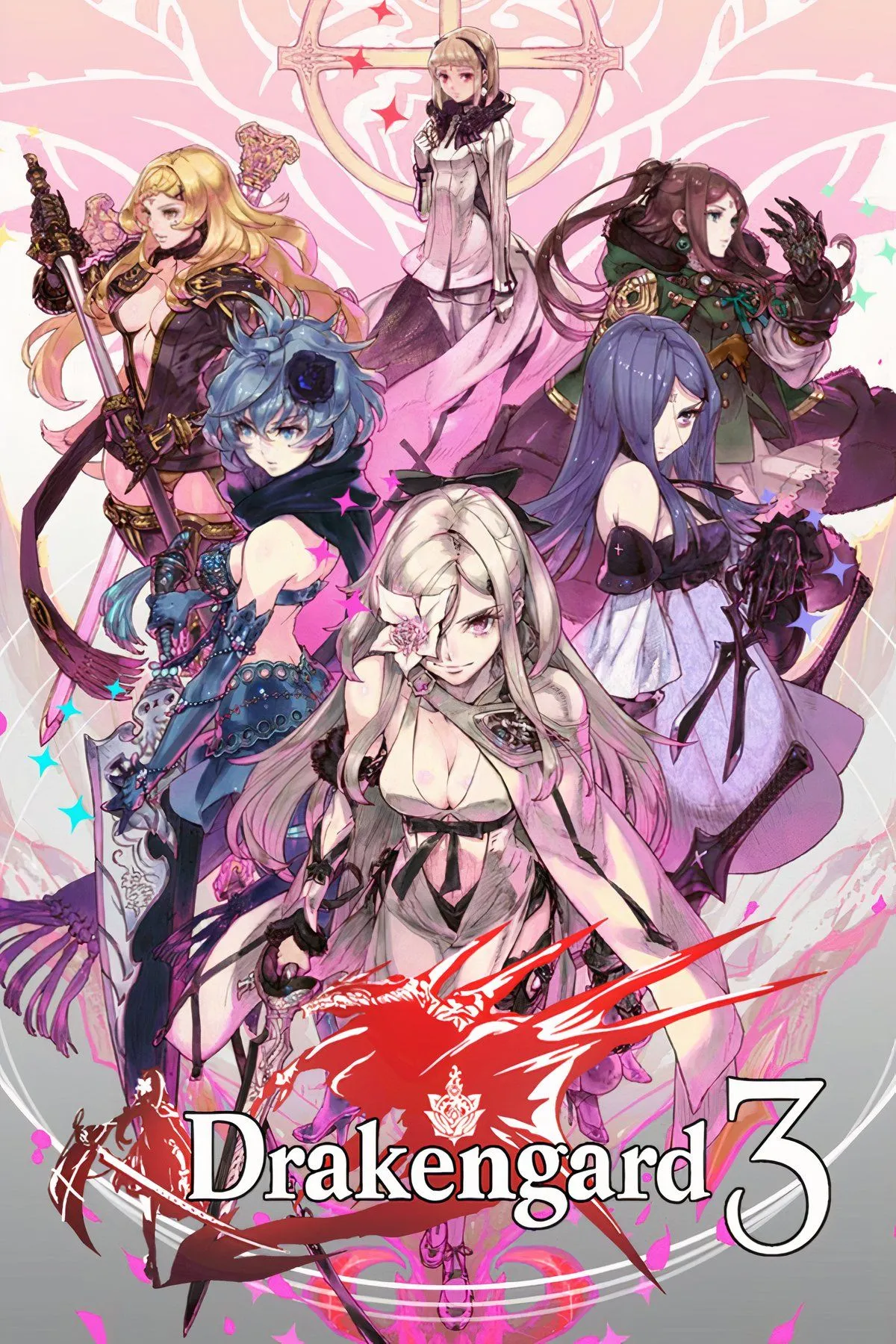 Cảnh chiến đấu trong game Drakengard 3 với nhân vật Zero