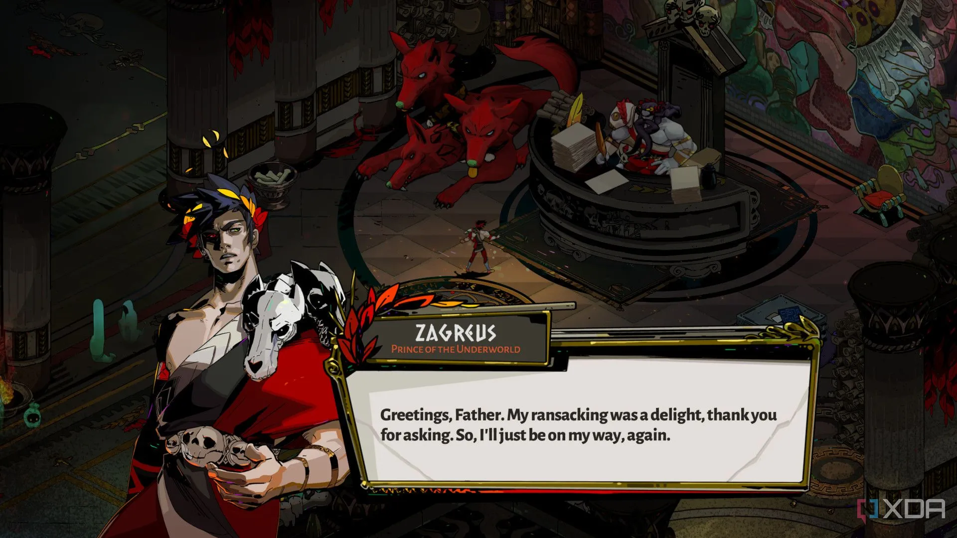 Cảnh gameplay của Hades, một ví dụ điển hình về game indie chất lượng cao nhưng vẫn có thể bị ảnh hưởng bởi chính sách hoàn tiền